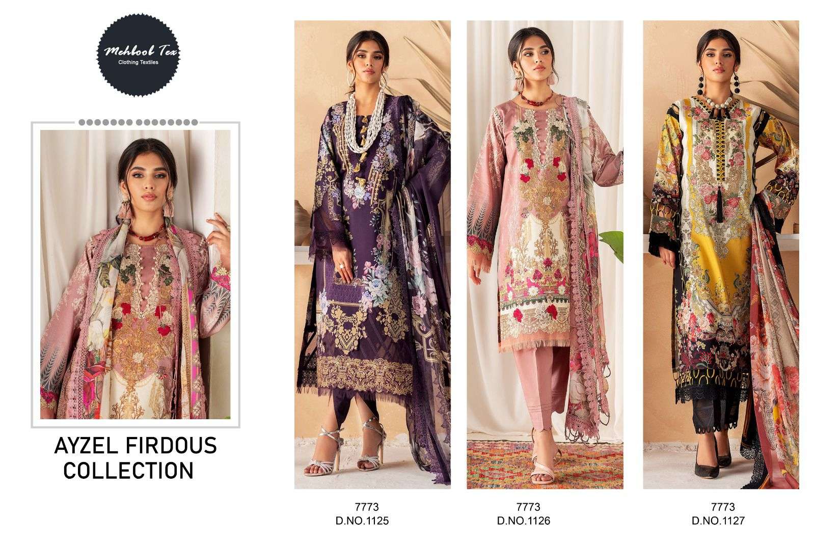 MEHBBOB TEX AYZEL FIRDOUS COLLECTION 