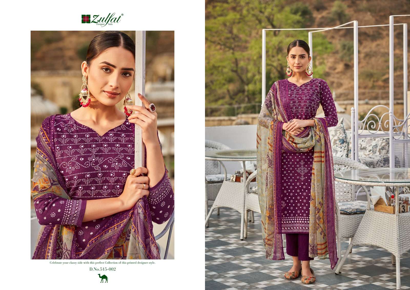 ZULFAT DESIGNER SUITS TAMANNA VOL 4