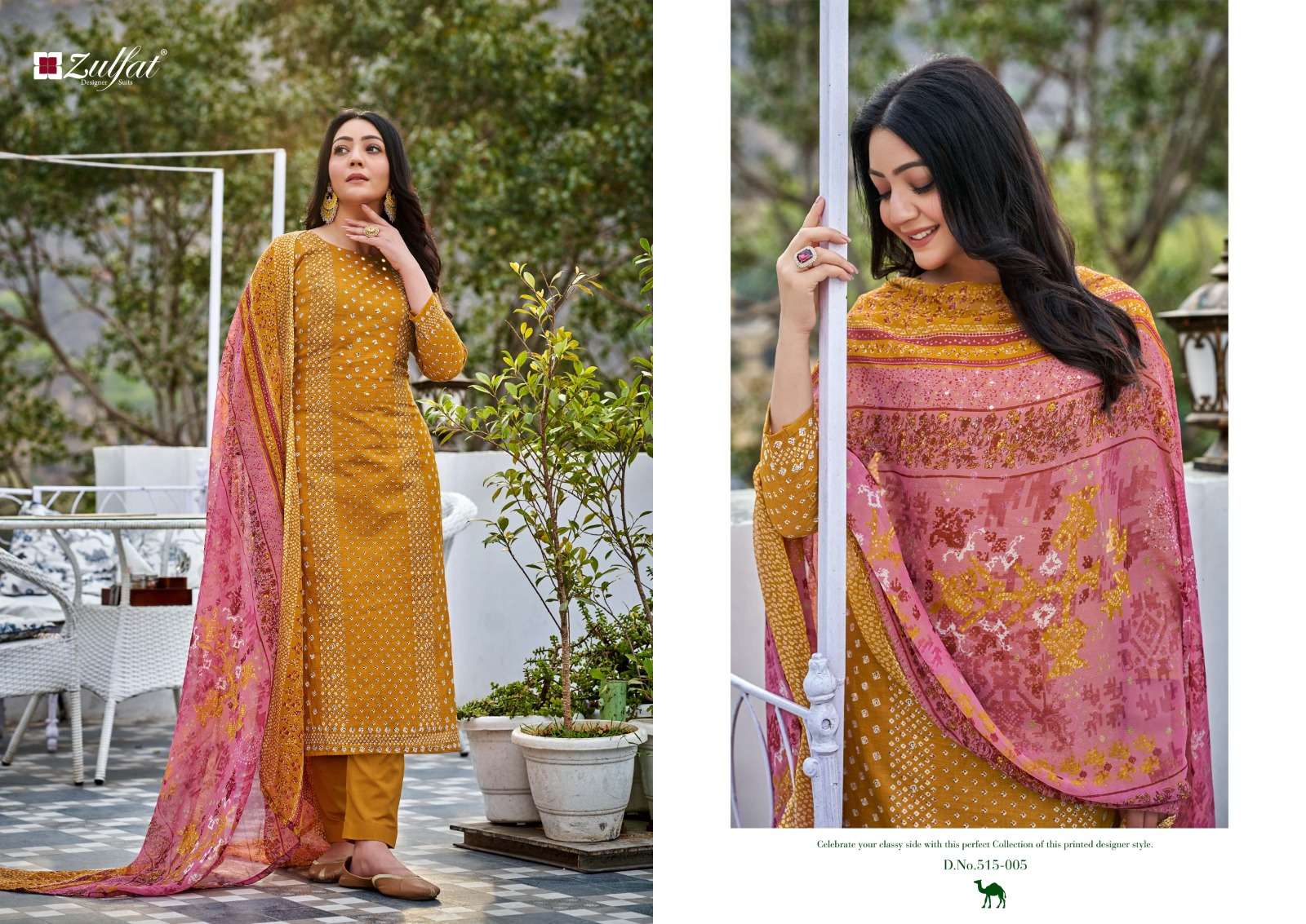 ZULFAT DESIGNER SUITS TAMANNA VOL 4