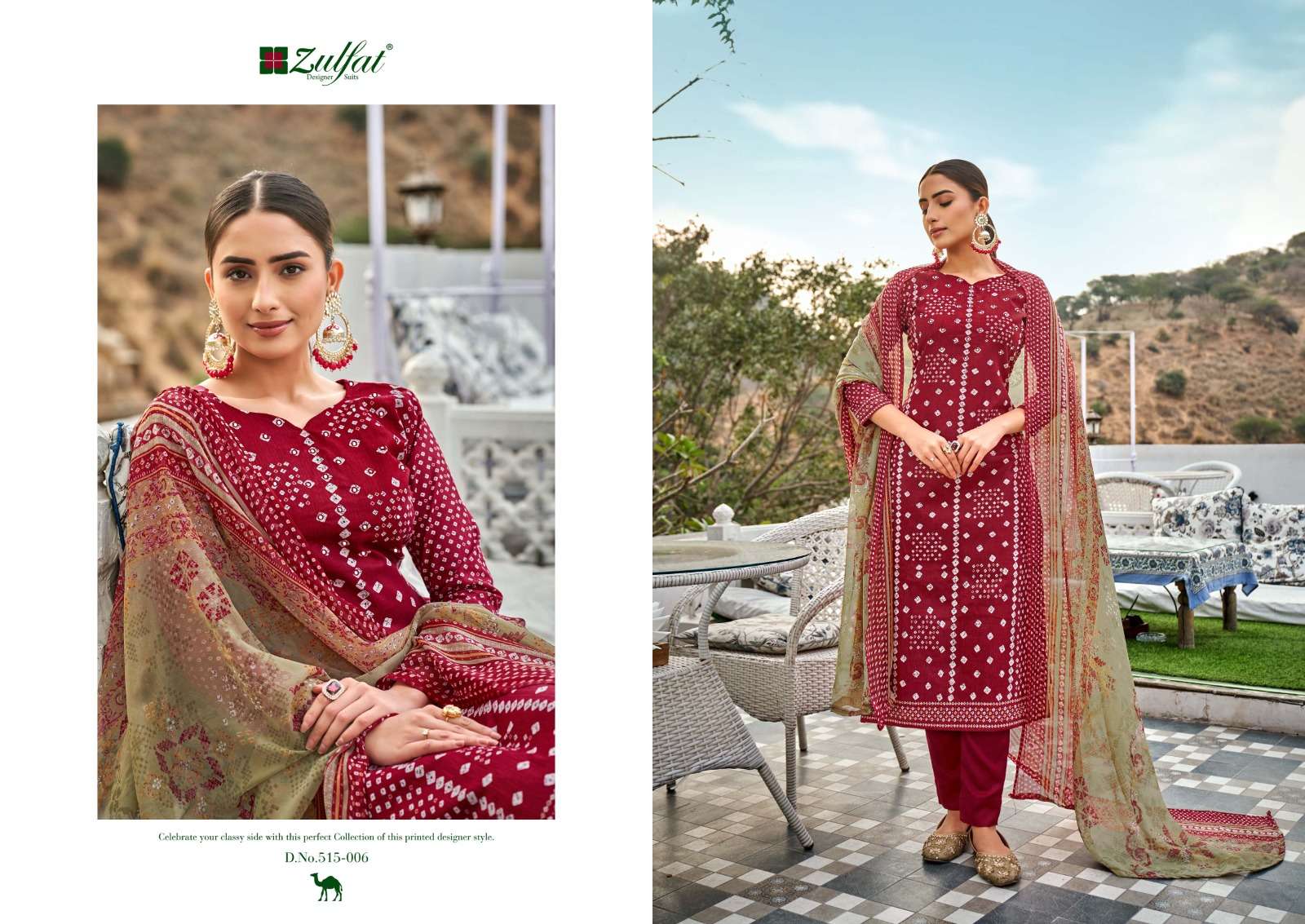 ZULFAT DESIGNER SUITS TAMANNA VOL 4