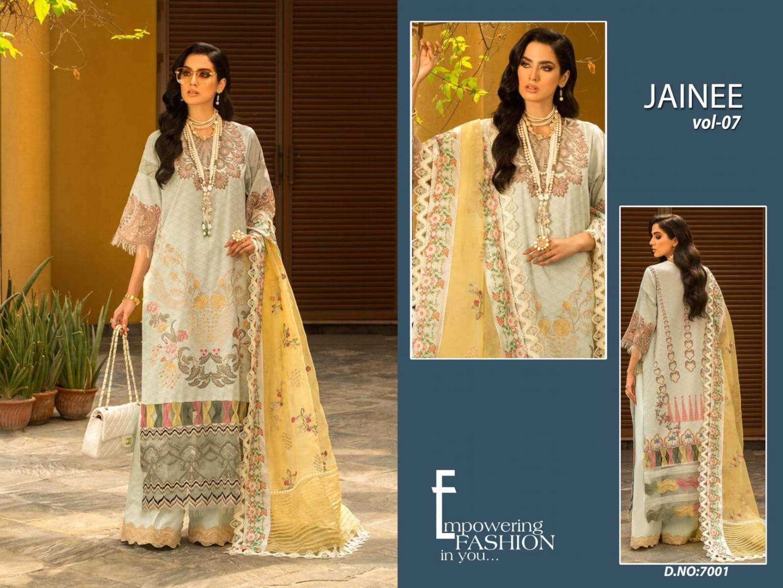 AGHA NOOR JAINEE VOL 7 LUXURY LAWN COLLECTION