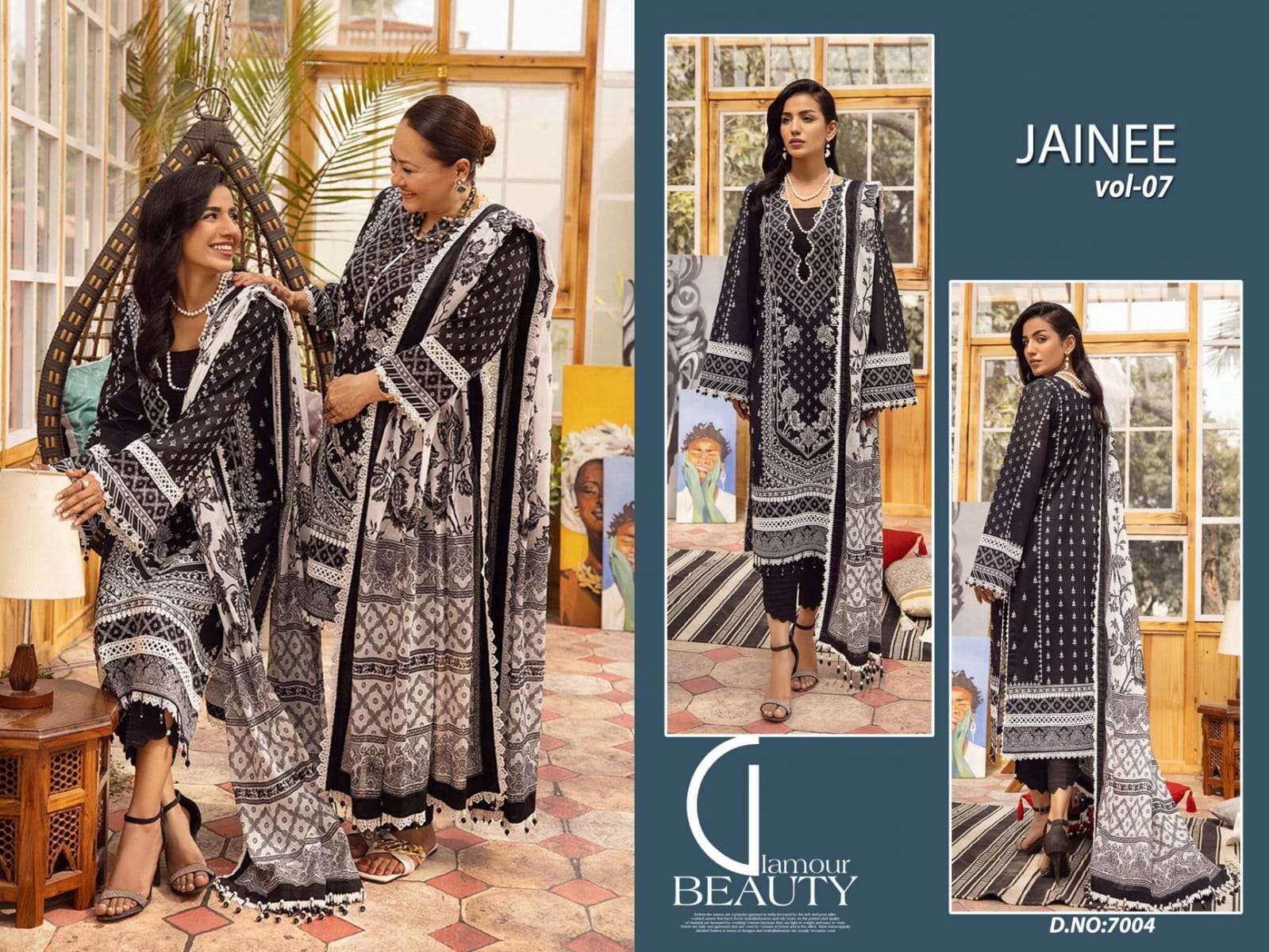 AGHA NOOR JAINEE VOL 7 LUXURY LAWN COLLECTION