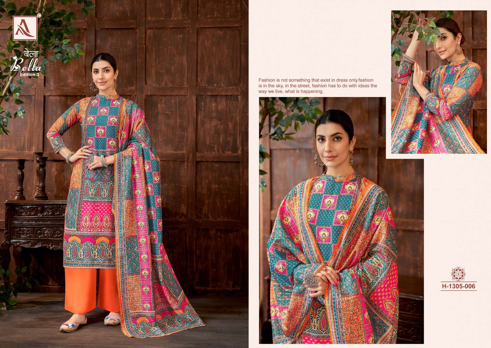 ALOK SUITS BELLA VOL 3 