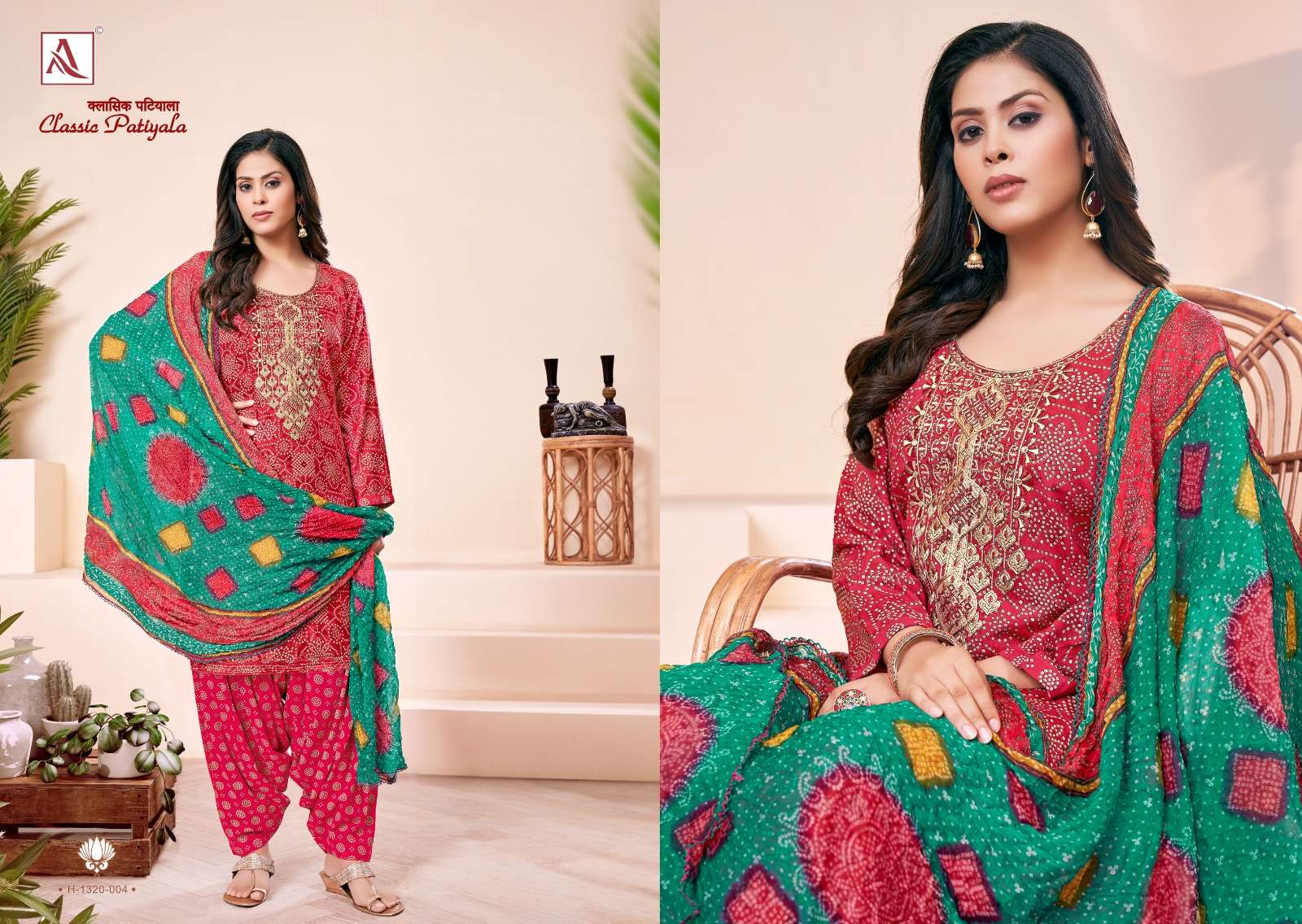 ALOK SUITS CLASSIC PATIYALA