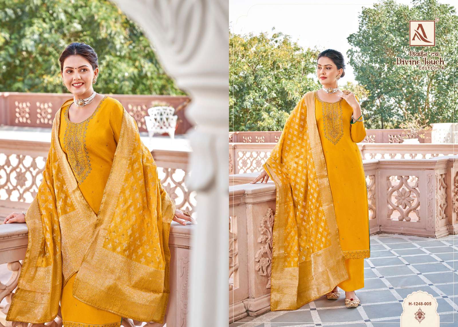 ALOK SUITS DIVINE TOUCH VOL 4