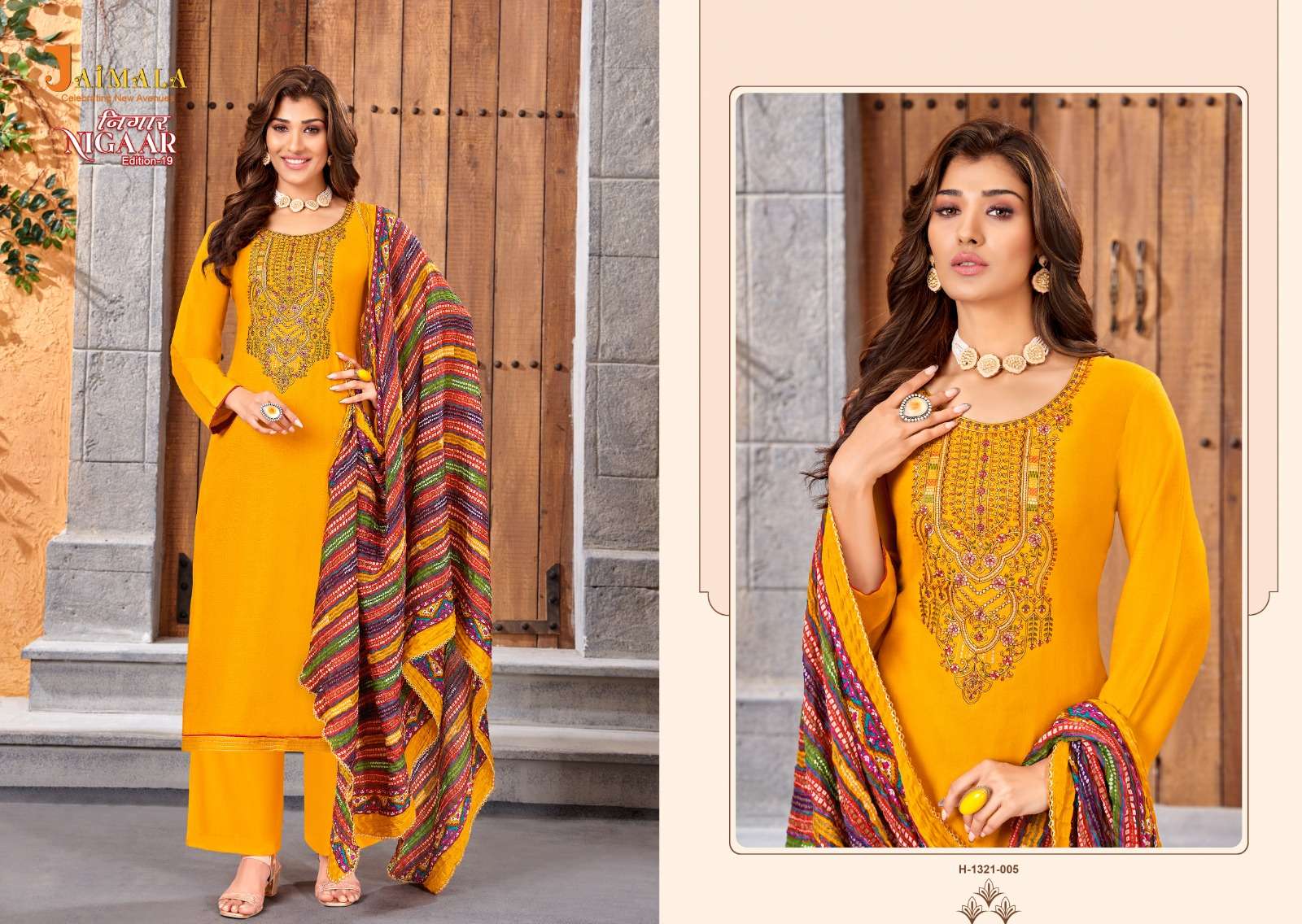 ALOK SUITS JAIMALA NIGAAR VOL 19