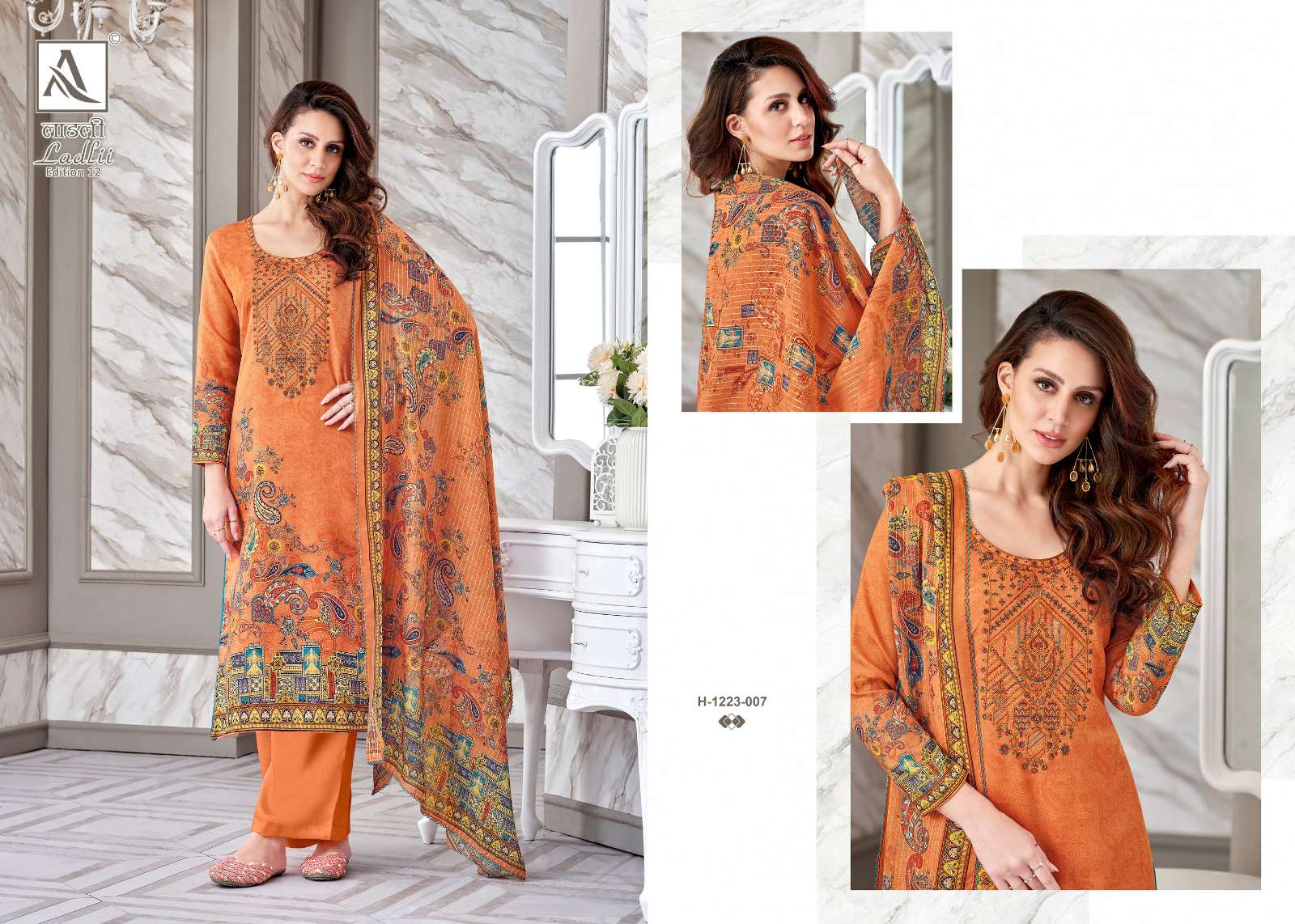 ALOK SUITS LADLII EDITION VOL 12