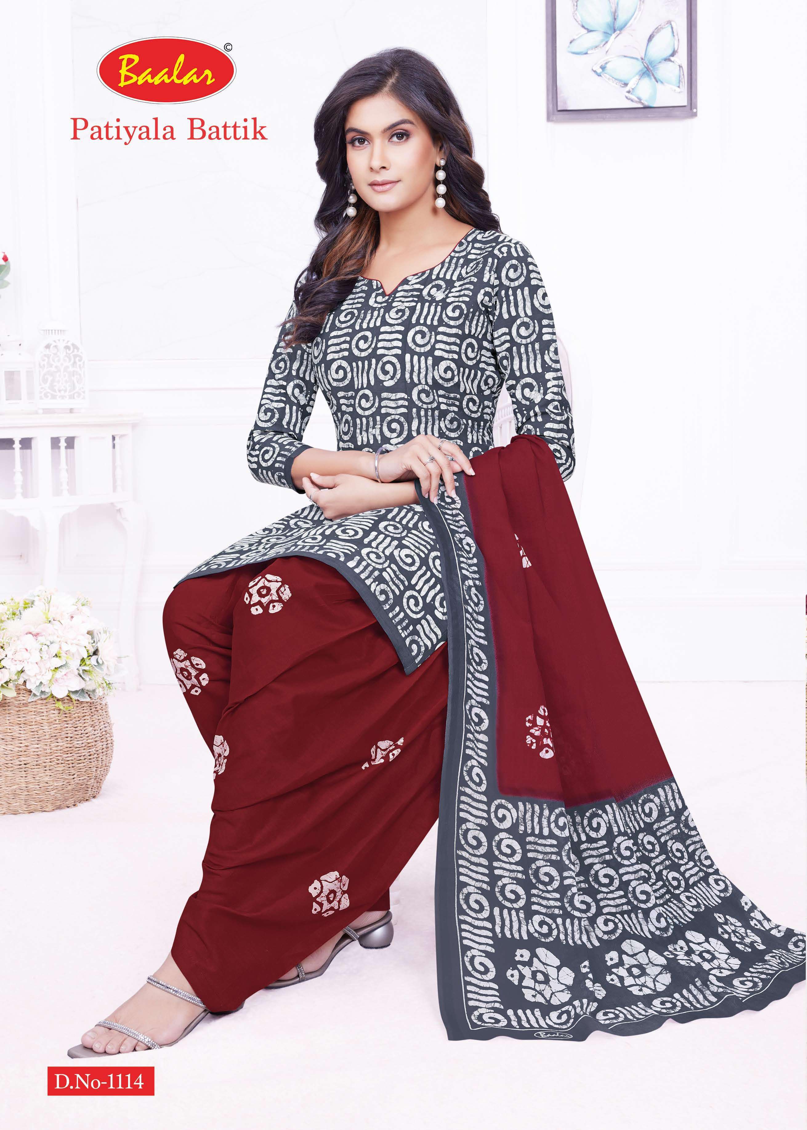 BAALAR PATIYALA BATIK VOL 2 READY MADE 