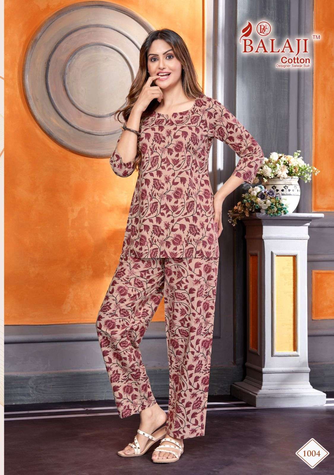 BALAJI COTTON COORD SET 