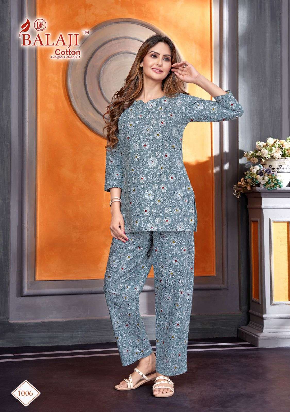 BALAJI COTTON COORD SET 