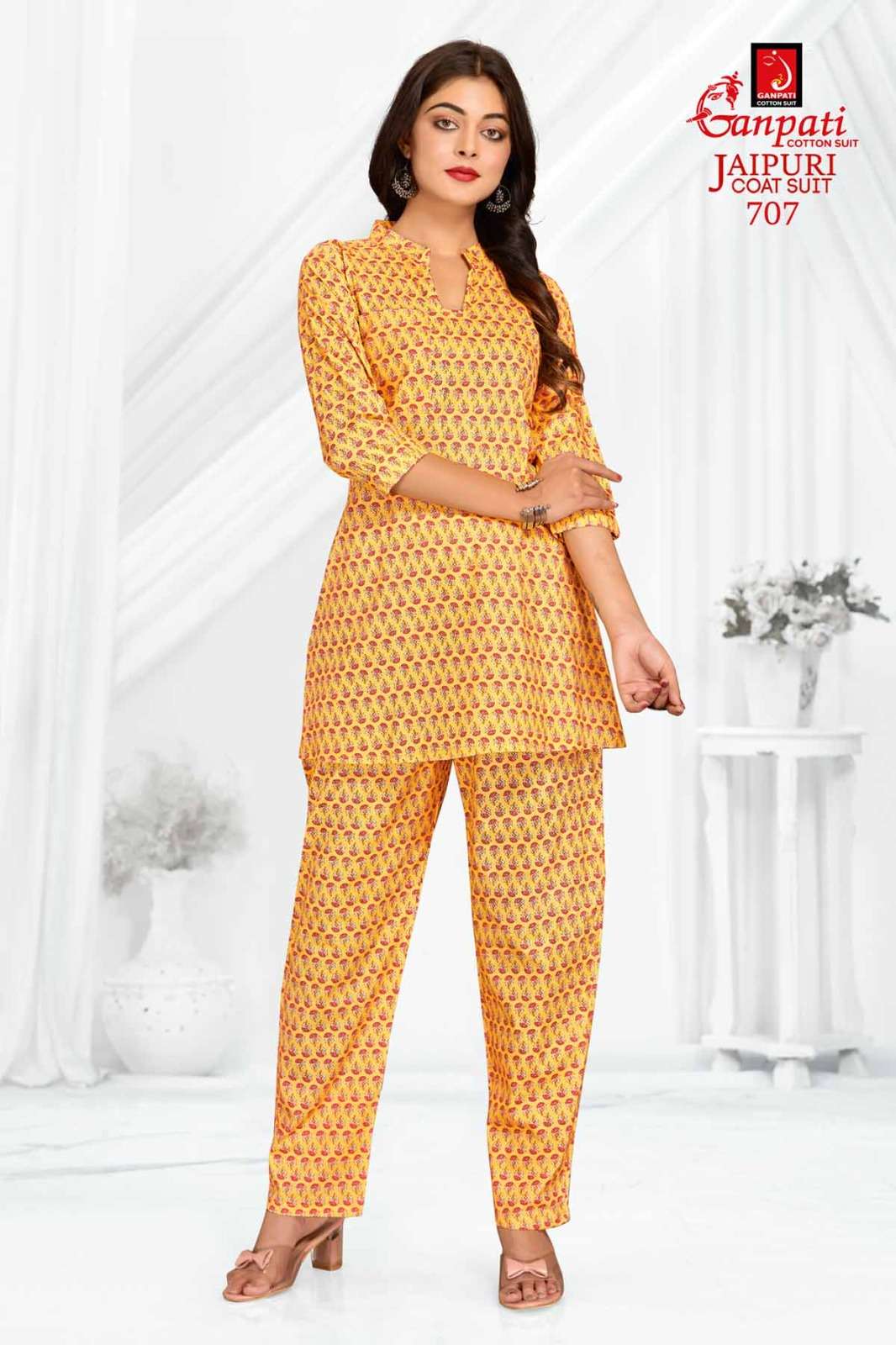 GANPATI JAIPURI COAT SUIT VOL 3 