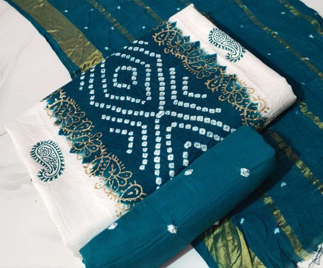 JJ CREATION WHITE PENAL BANDHEJ