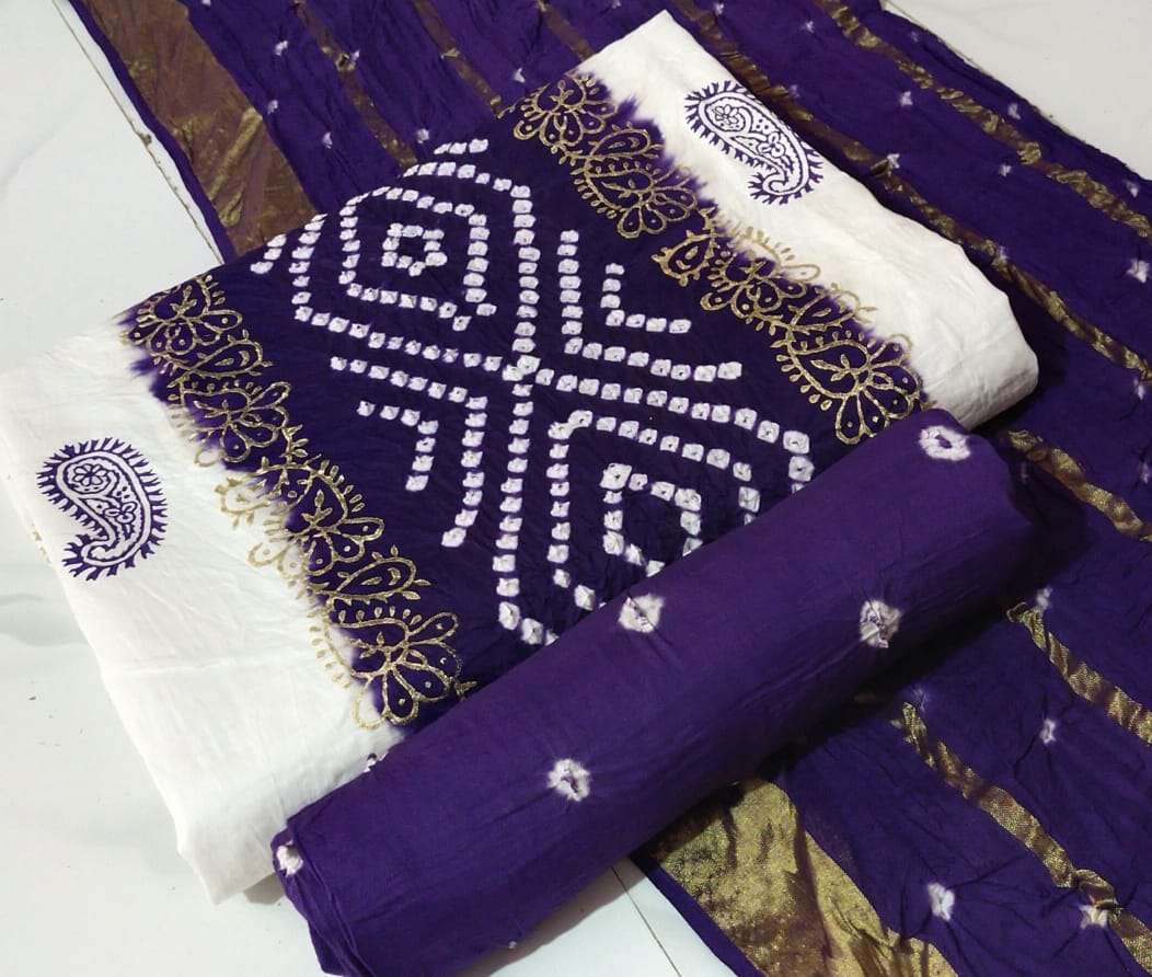 JJ CREATION WHITE PENAL BANDHEJ