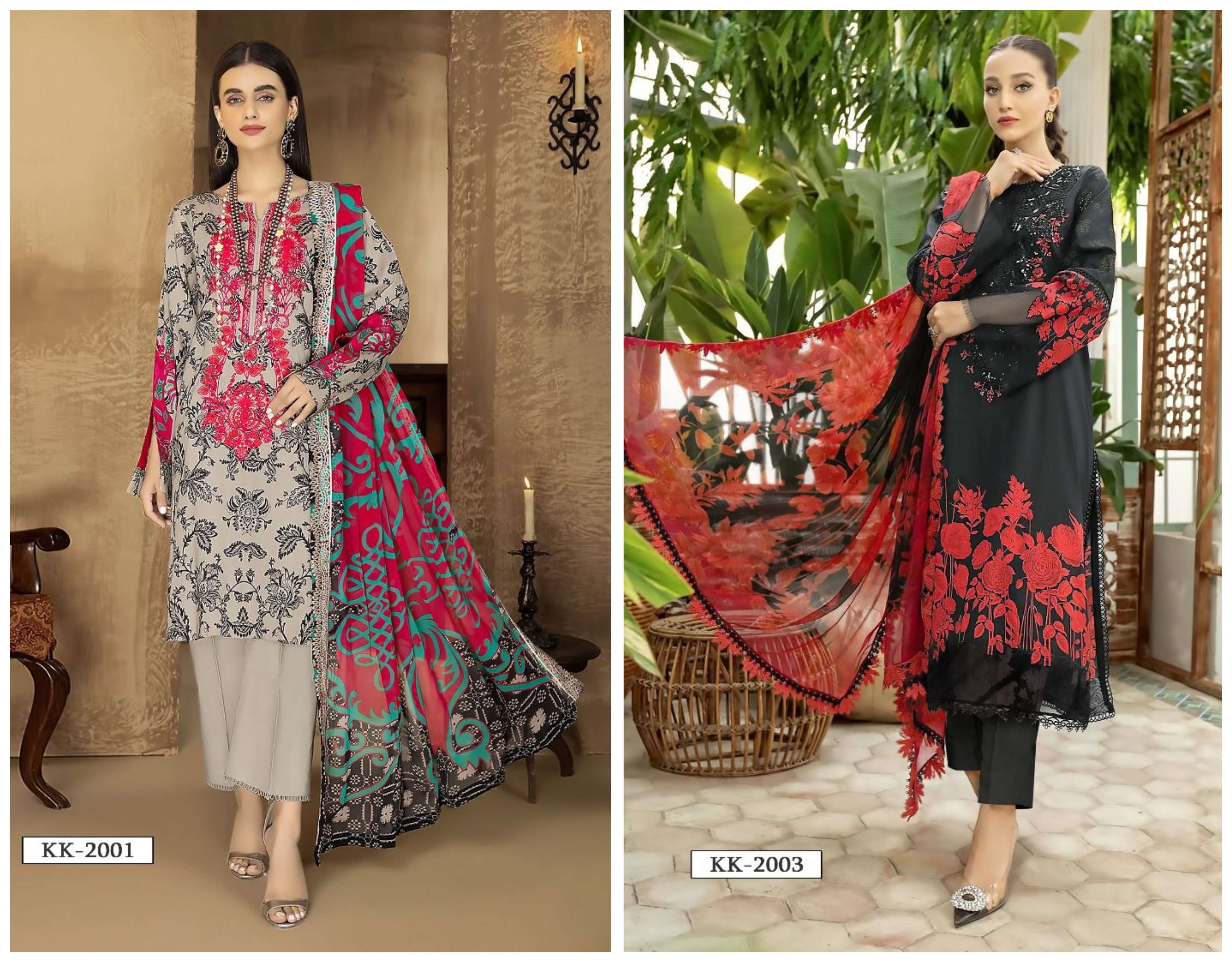 KROSS KULTURE AYESHA ZARA D NO 2001 & 2003