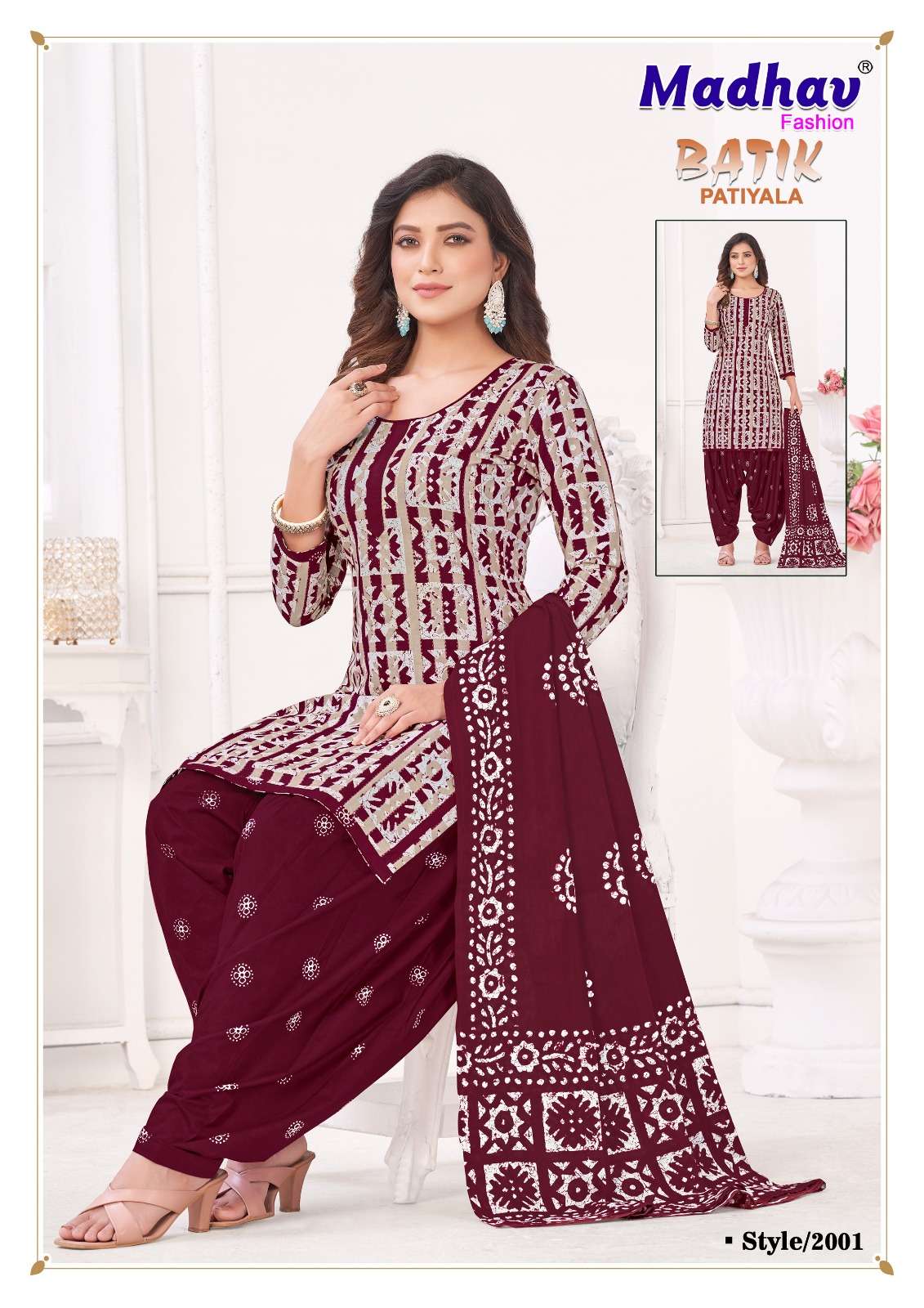 MADHAV FASHION BATIK PATIYALA VOL 2