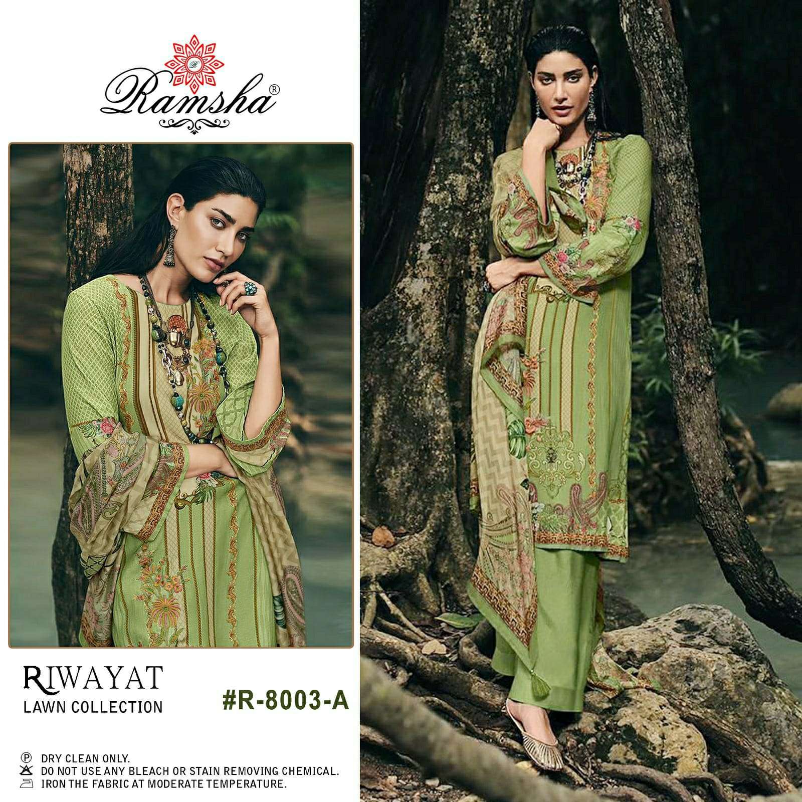 RAMSHA RIWAYAT LAWN COLLECTION 