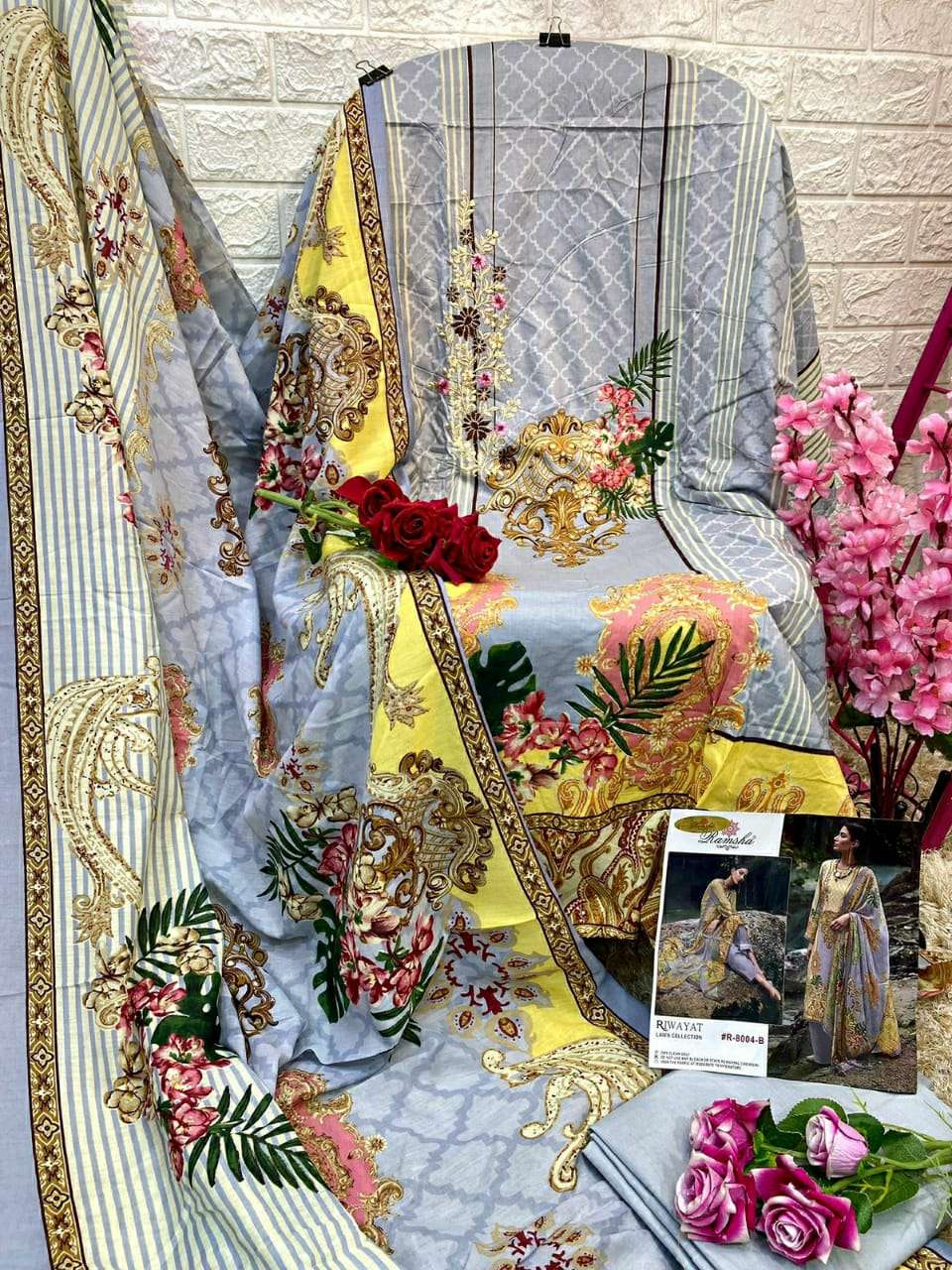 RAMSHA RIWAYAT LAWN COLLECTION VOL 2