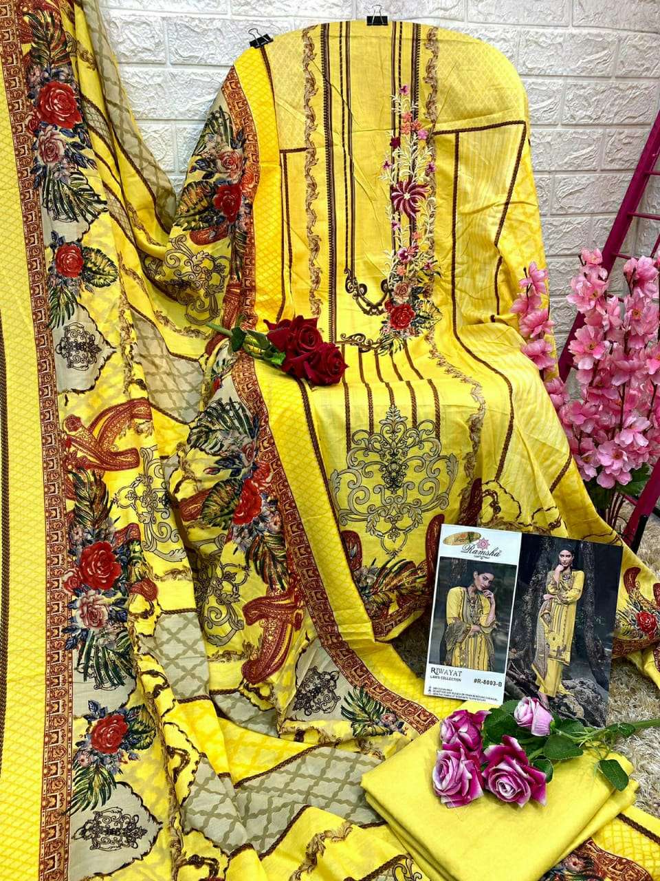 RAMSHA RIWAYAT LAWN COLLECTION VOL 2