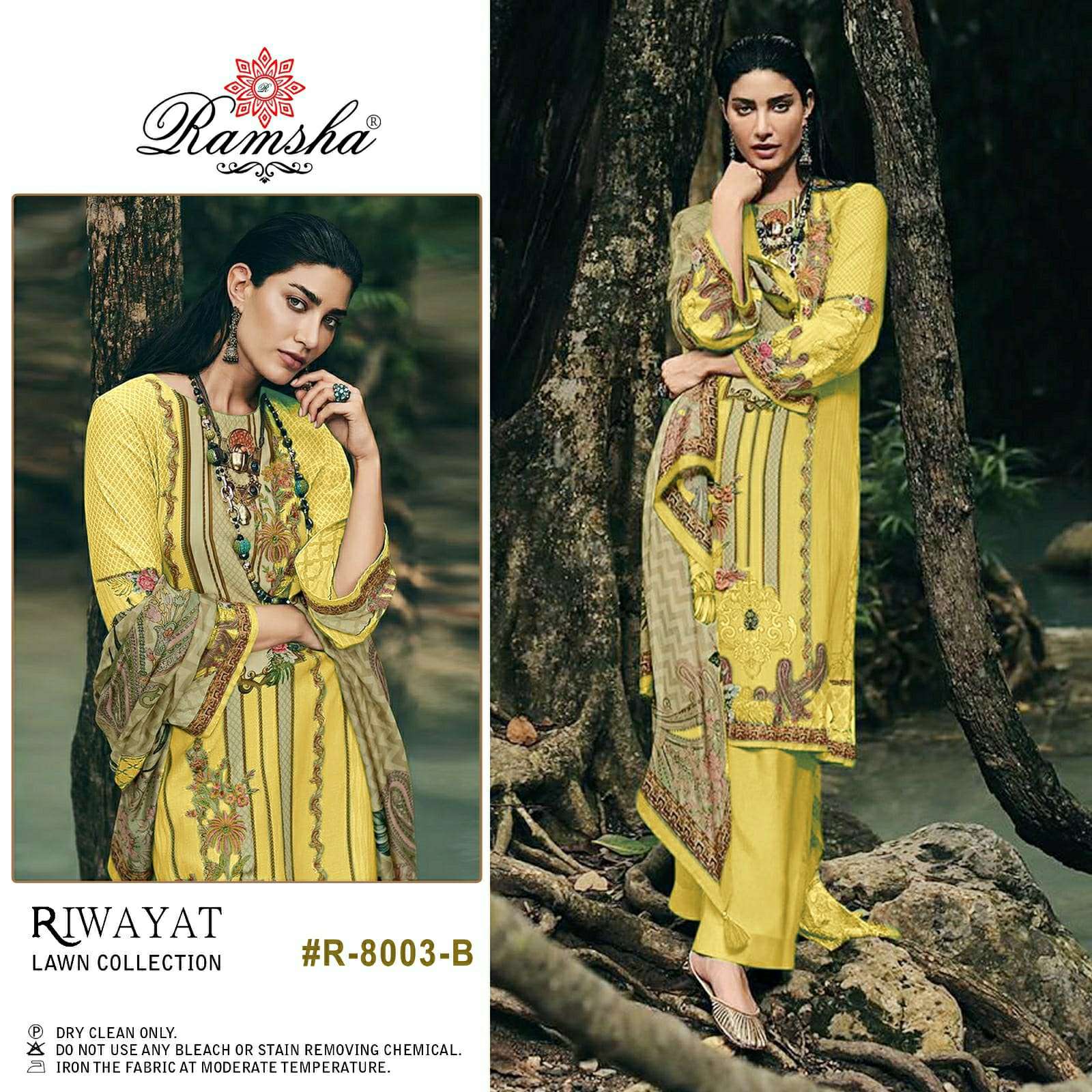 RAMSHA RIWAYAT LAWN COLLECTION VOL 2