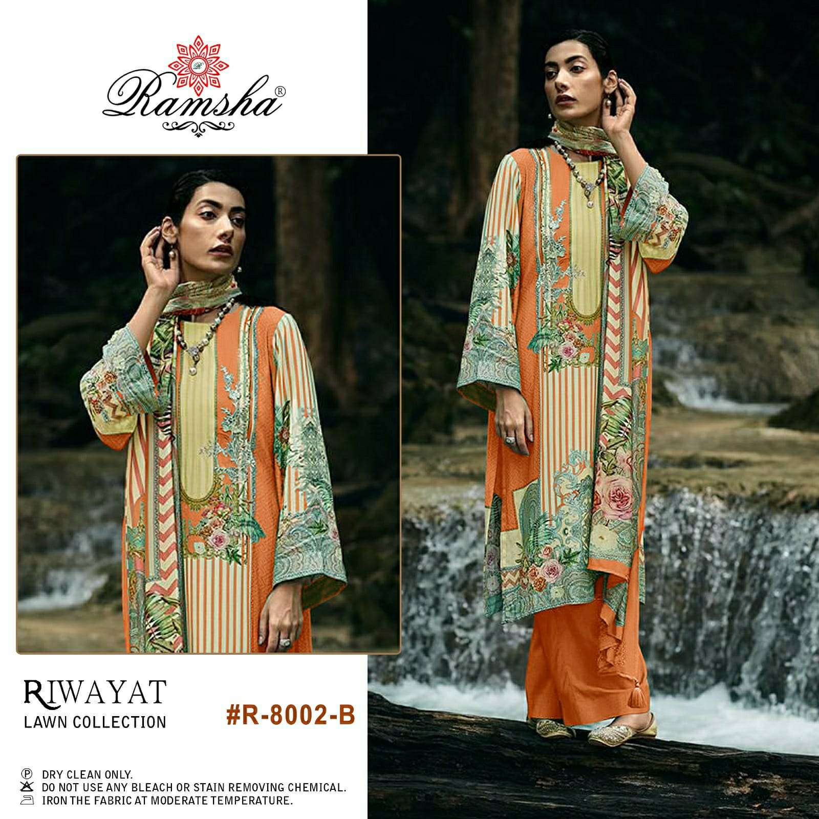 RAMSHA RIWAYAT LAWN COLLECTION VOL 2