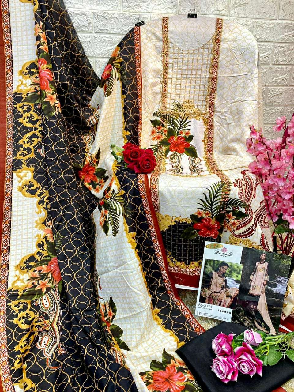 RAMSHA RIWAYAT LAWN COLLECTION VOL 2