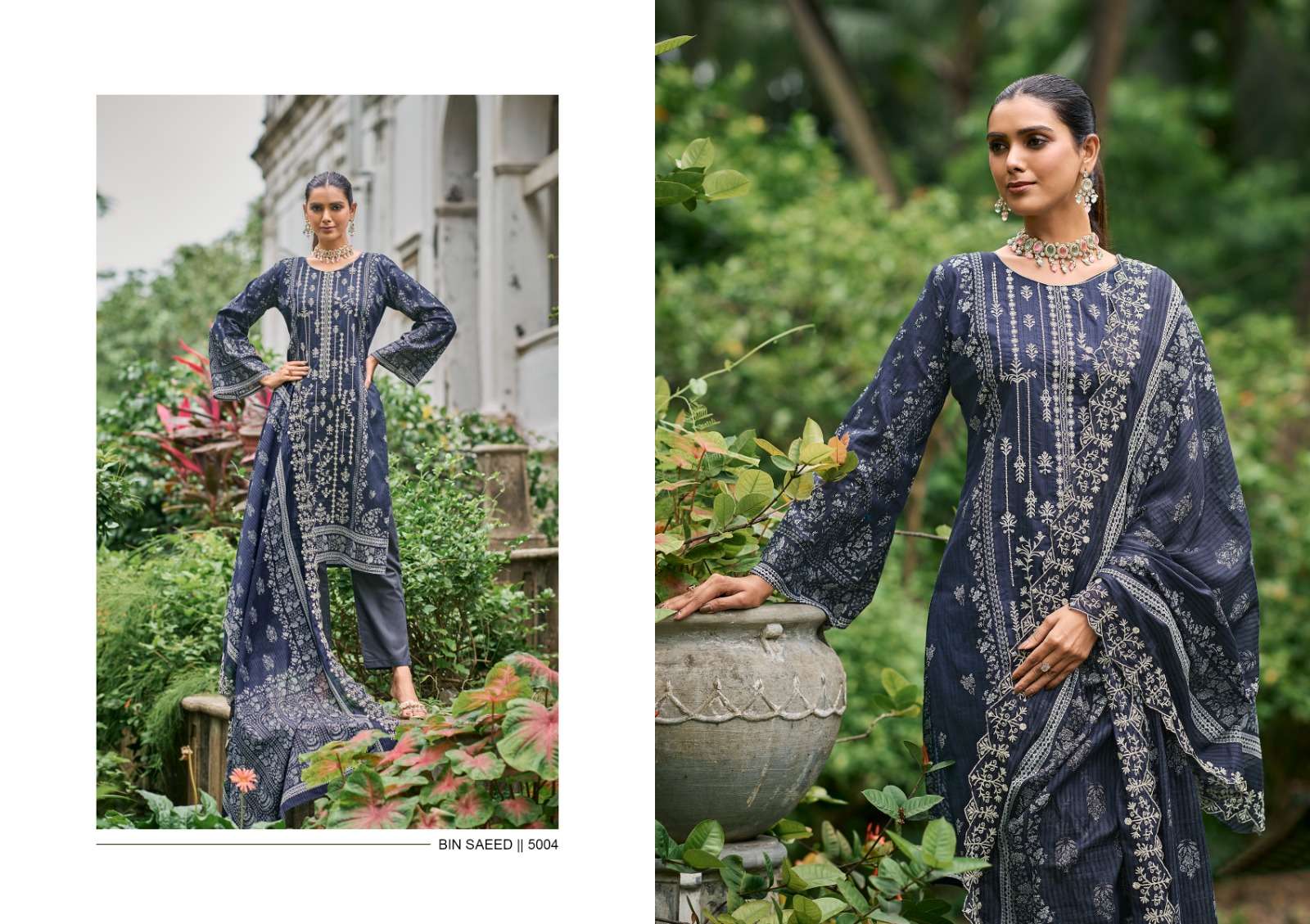 SHARADDHA DESIGNER BIN SAEED LAWN COLLECTION VOL 5