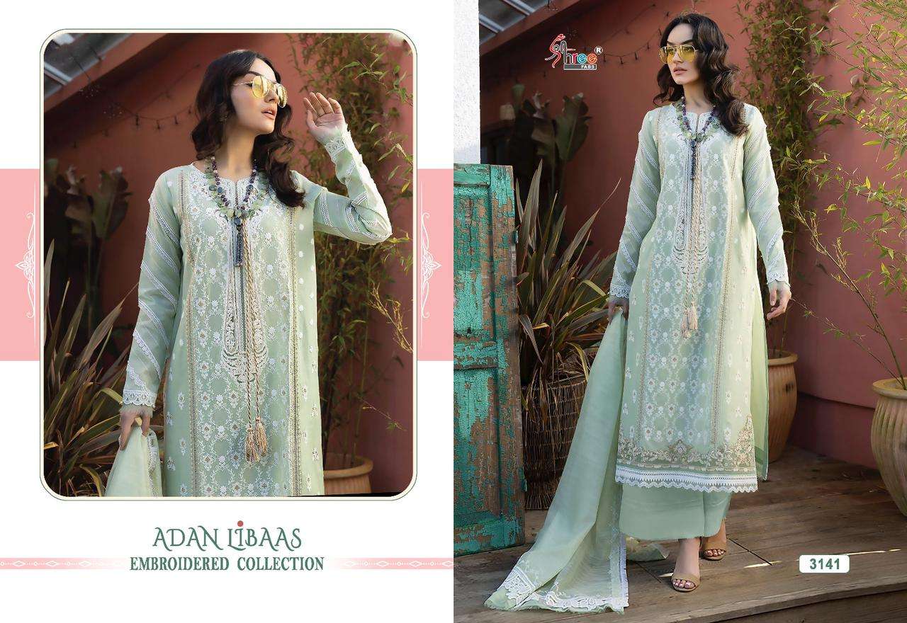 SHREE FABS ADAN LIBAAS EMBROIDERED COLLECTION
