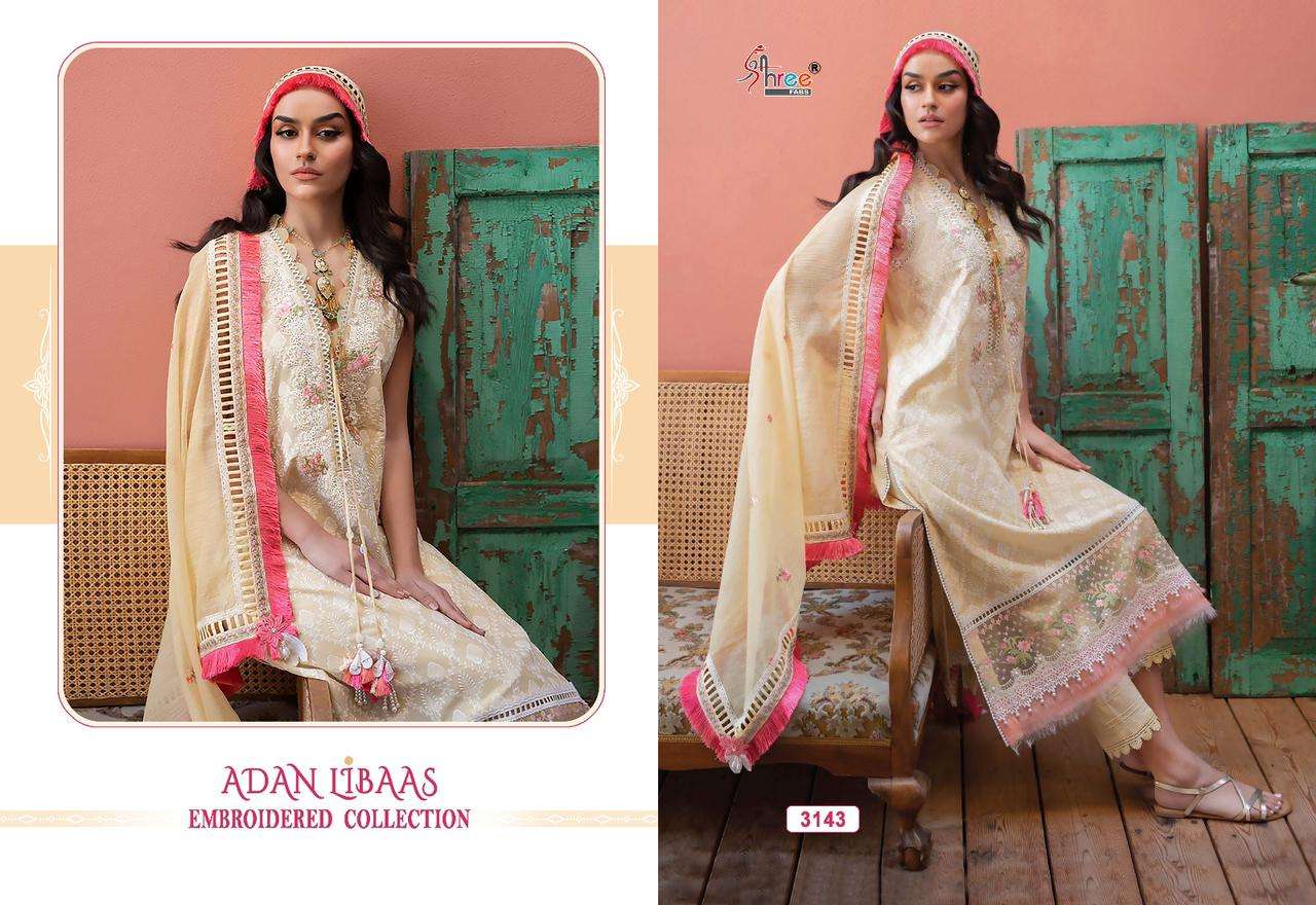 SHREE FABS ADAN LIBAAS EMBROIDERED COLLECTION