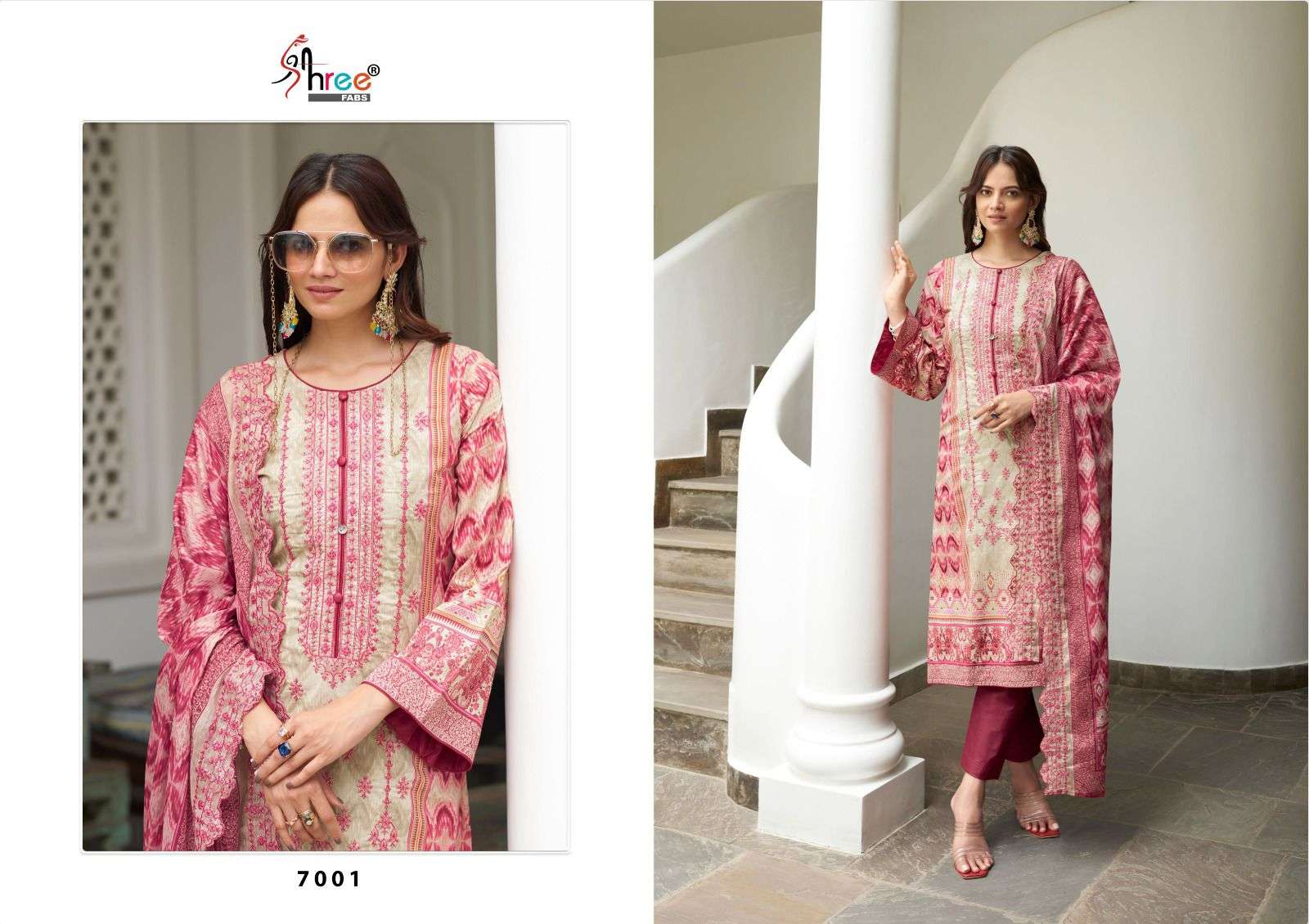 SHREE FABS BIN SAEED LAWN COLLECTION VOL 7 