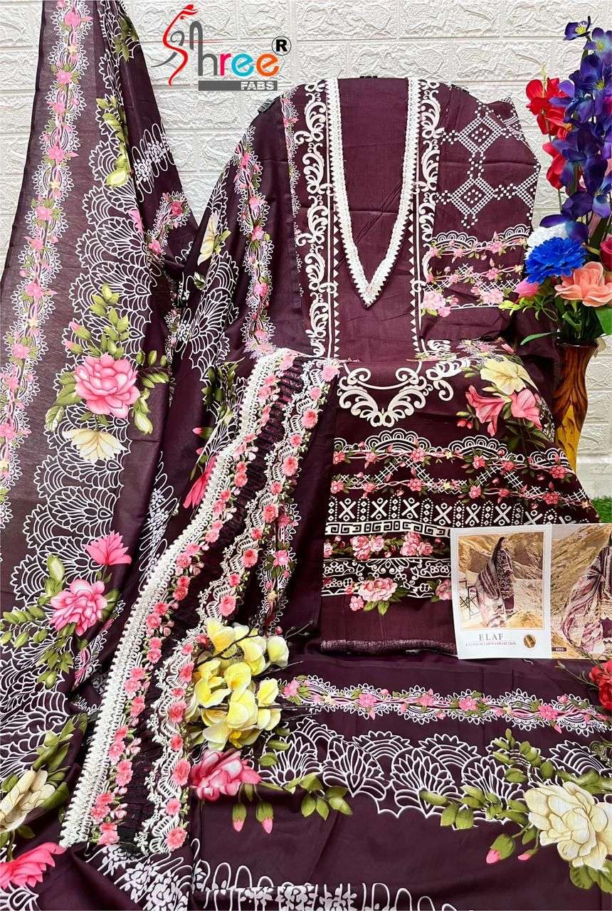 SHREE FABS ELAF PREMIUM LAWN COLLECTION 