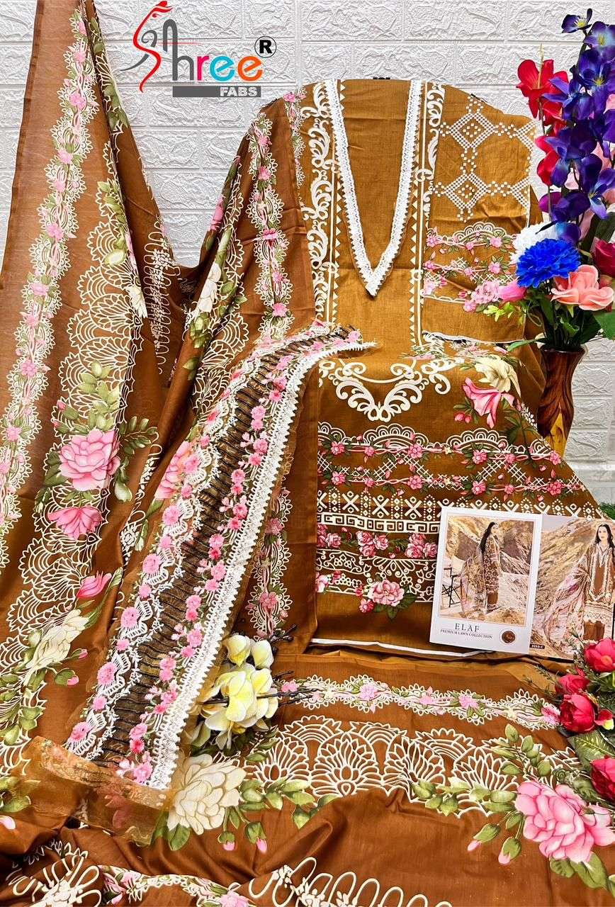 SHREE FABS ELAF PREMIUM LAWN COLLECTION 