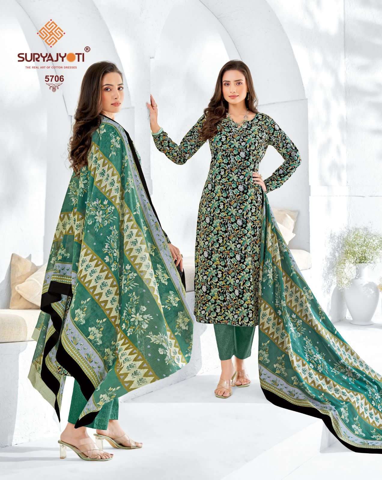 SURYAJYOTI TRENDY COTTON VOL 57