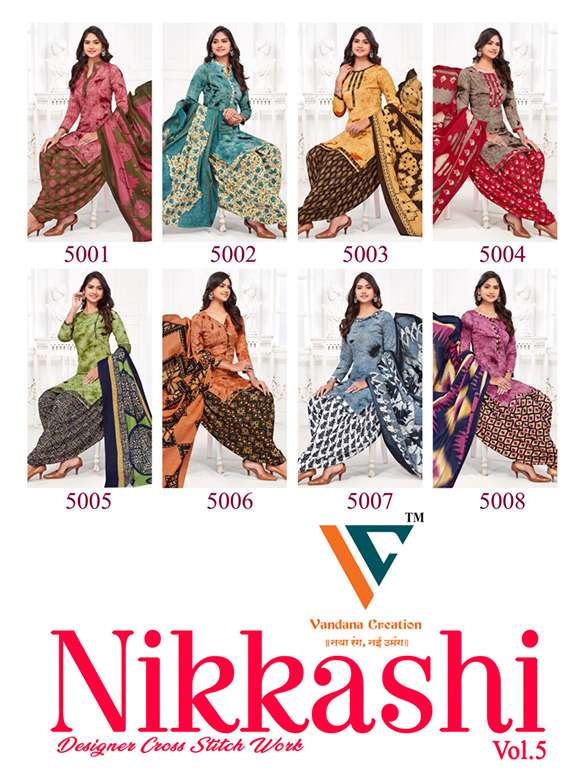 VANDANA CREATION NIKKASHI VOL 5