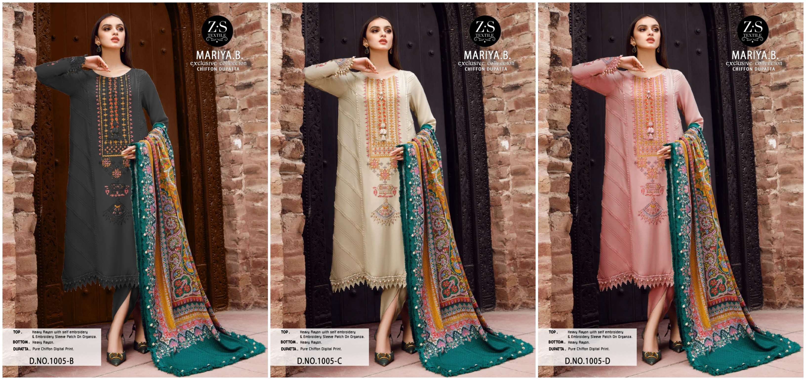 ZS TEXTILES MARIYA B EXCLUSIVE COLLECTION