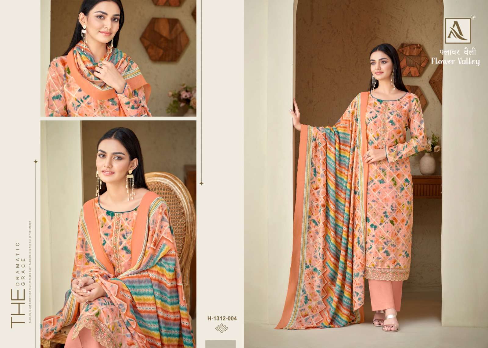 ALOK SUITS FLOWER VALLEY