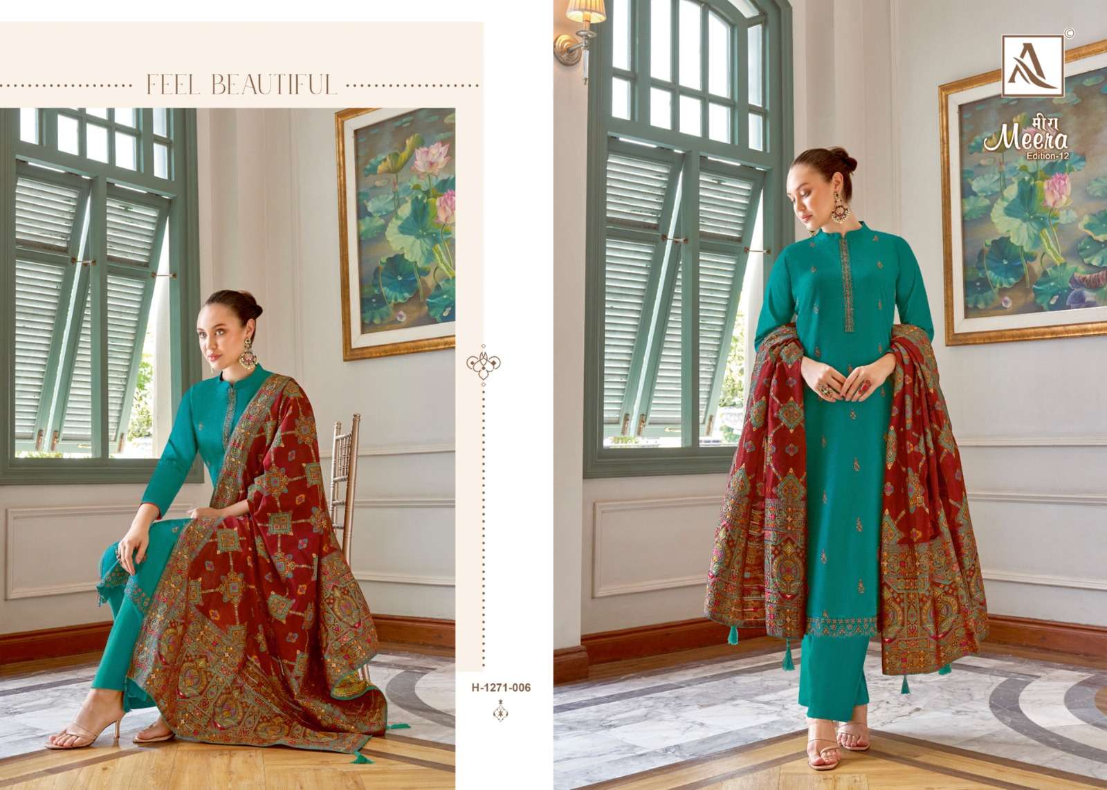 ALOK SUITS MEERA EDITION VOL 12