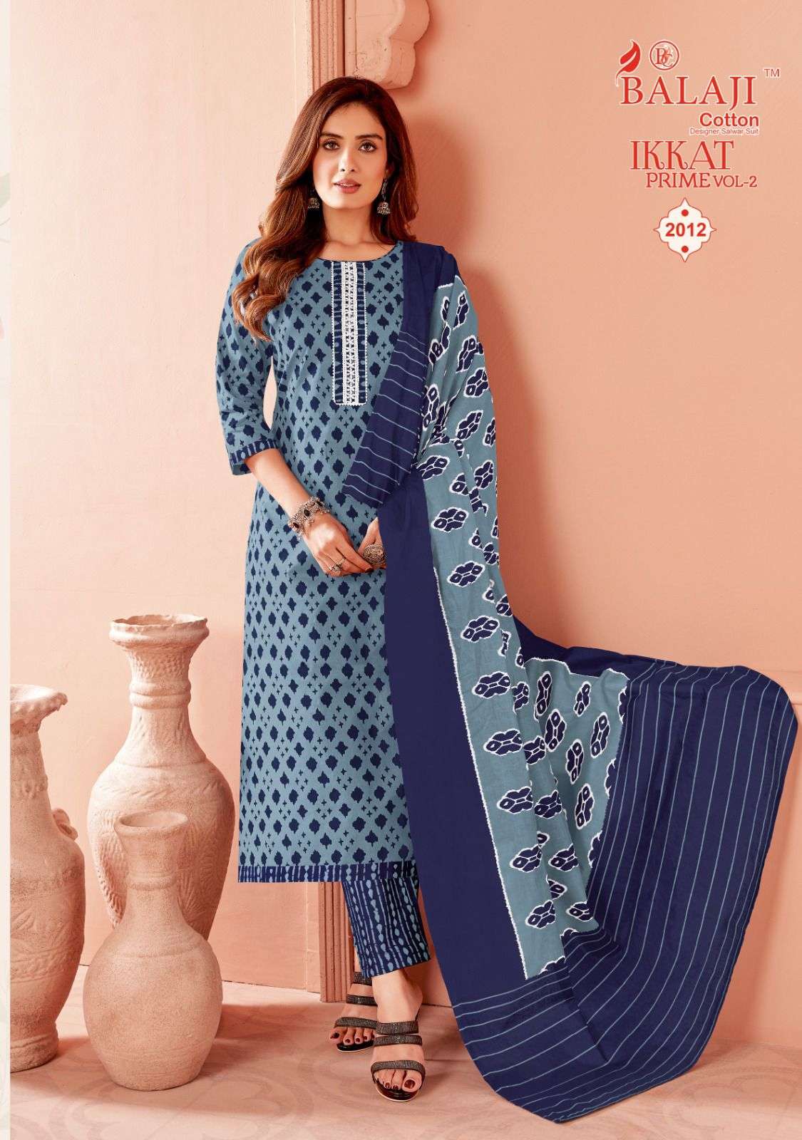 BALAJI COTTON IKKAT PRIME VOL 2