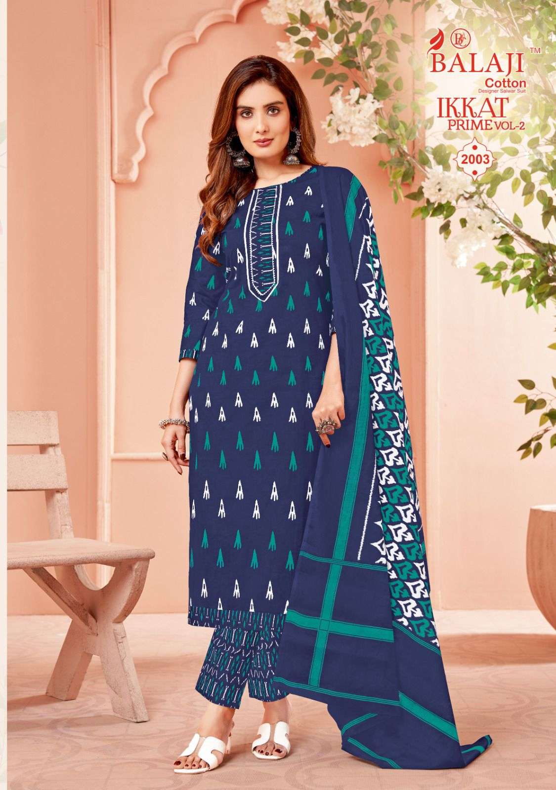 BALAJI COTTON IKKAT PRIME VOL 2