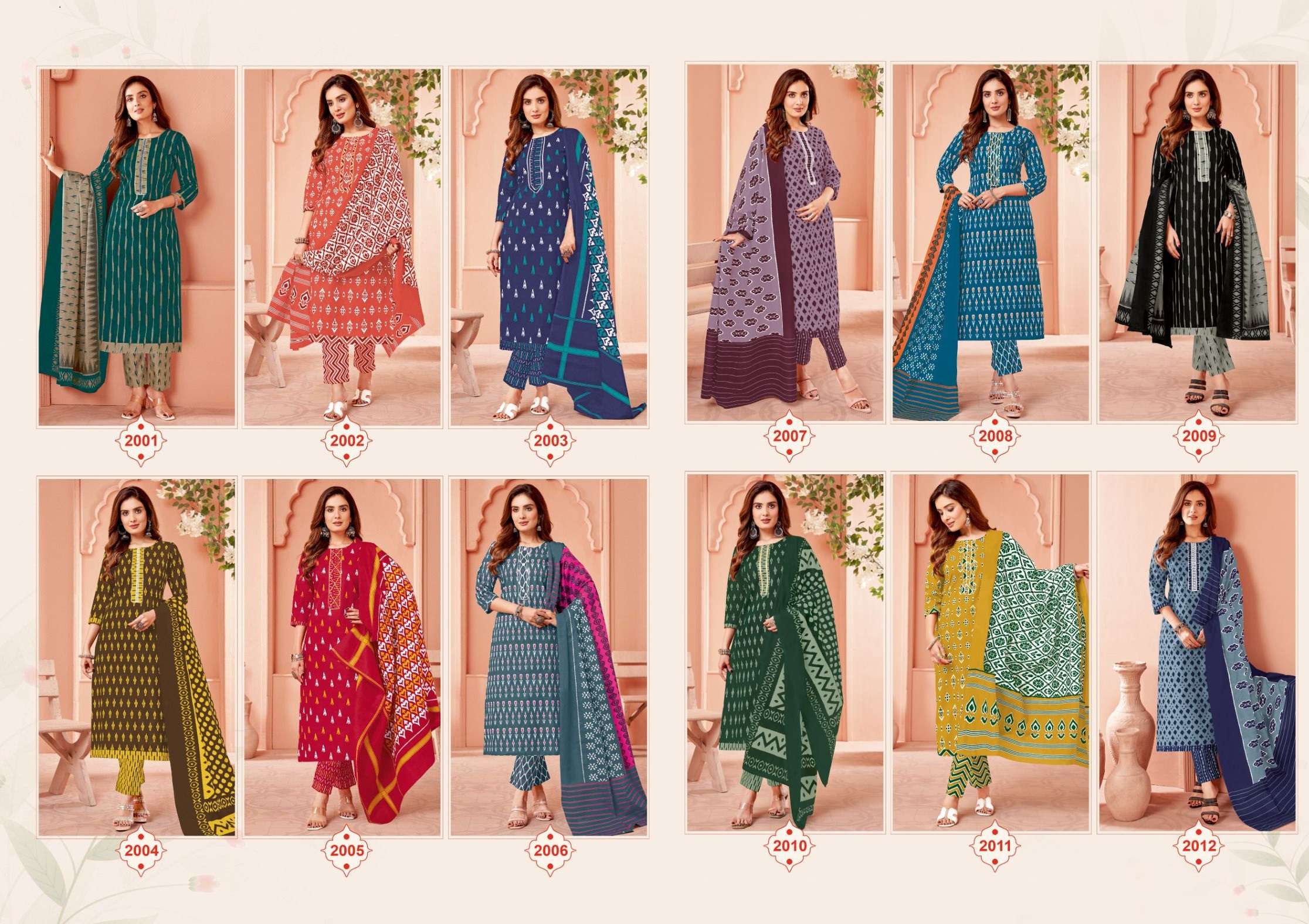 BALAJI COTTON IKKAT PRIME VOL 2