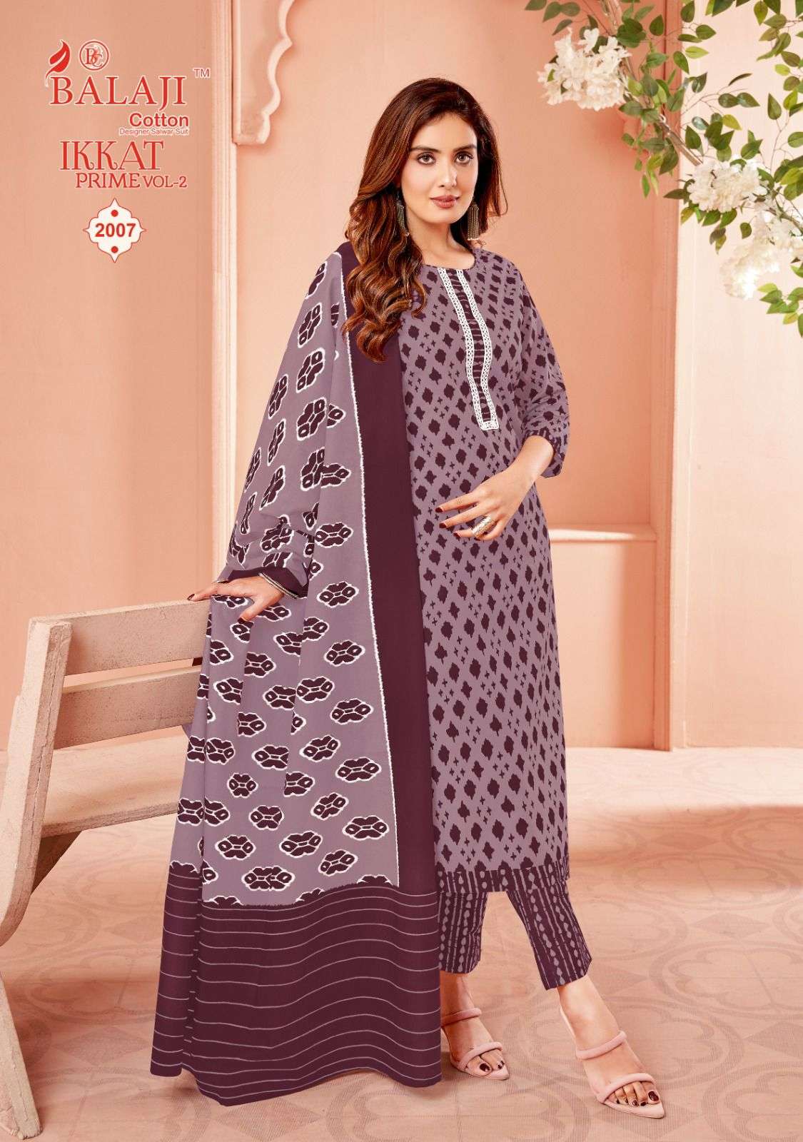 BALAJI COTTON IKKAT PRIME VOL 2