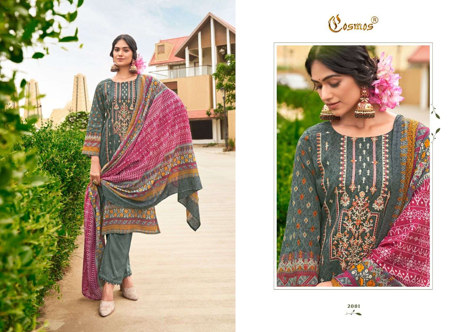 COSMOS FASHION NOOR EMBROIDERED VOL 2 
