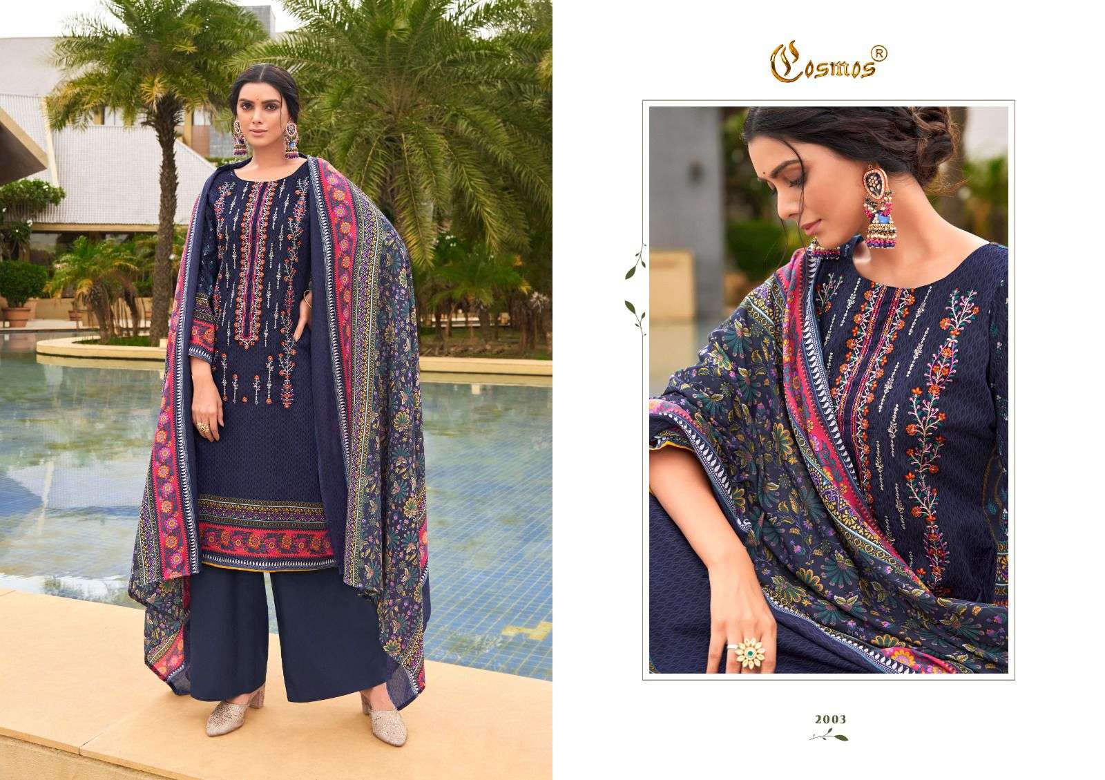 COSMOS FASHION NOOR EMBROIDERED VOL 2 