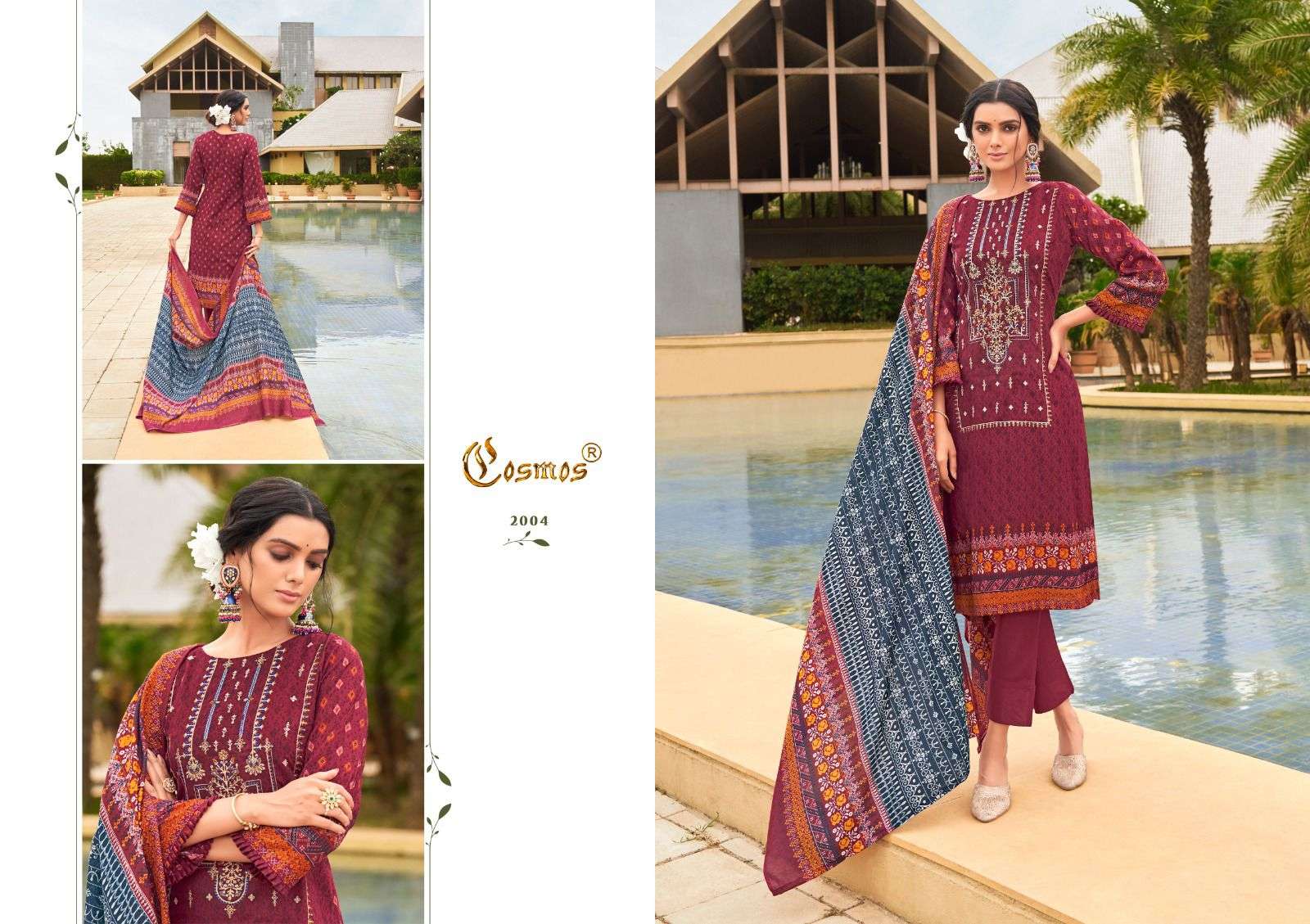 COSMOS FASHION NOOR EMBROIDERED VOL 2 