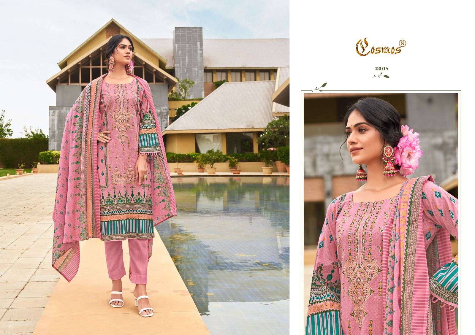 COSMOS FASHION NOOR EMBROIDERED VOL 2 