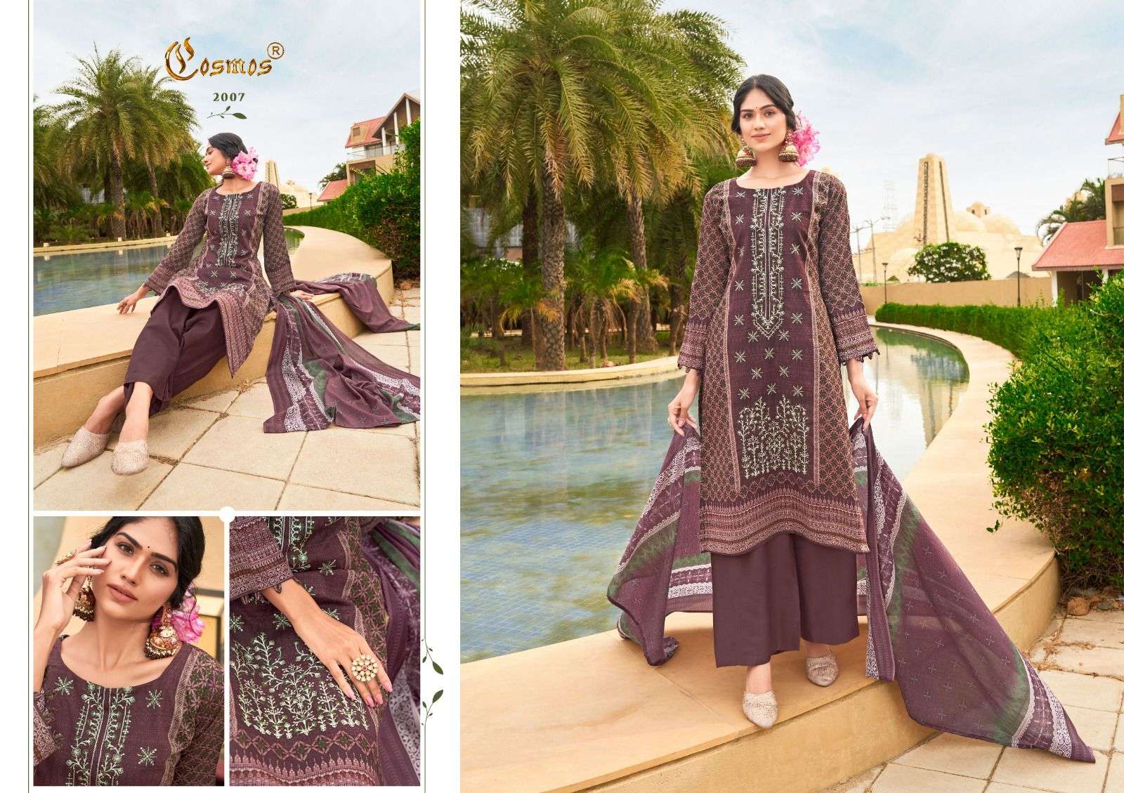 COSMOS FASHION NOOR EMBROIDERED VOL 2 
