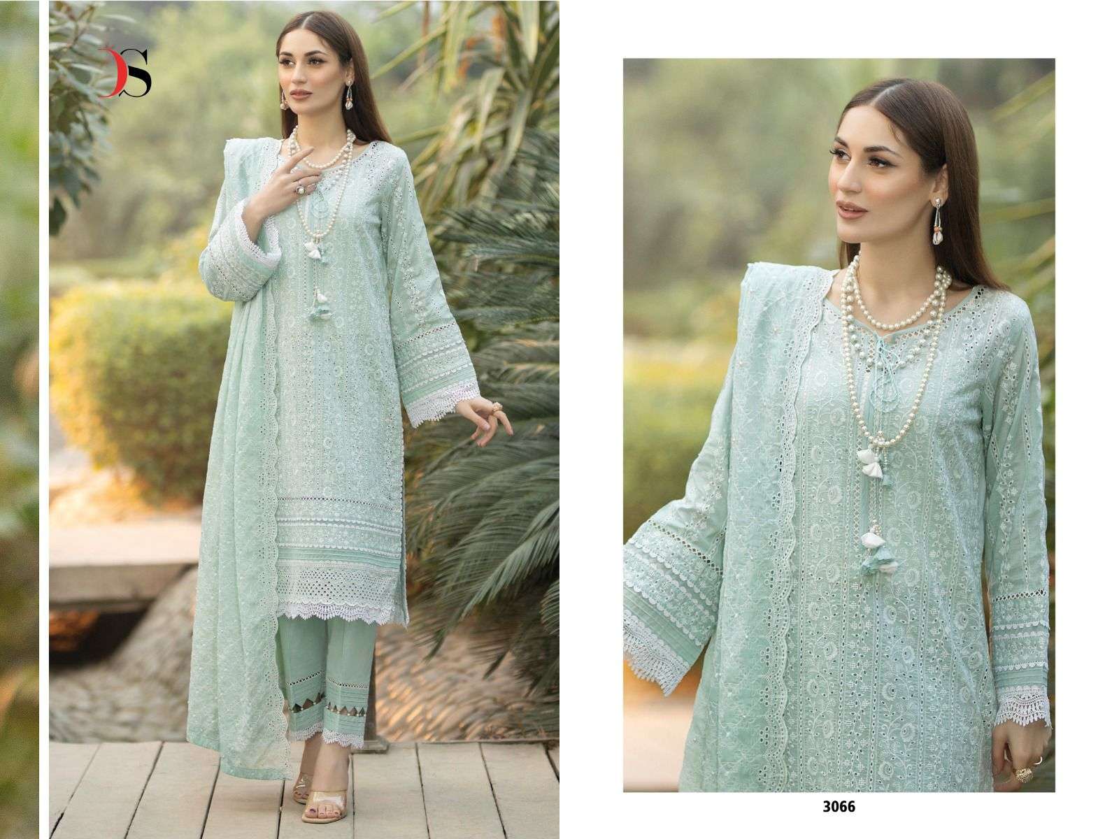 DEEPSY SUITS ADANS LIBAS CHIKANKARI 23 NX READY MADE COLLECTION