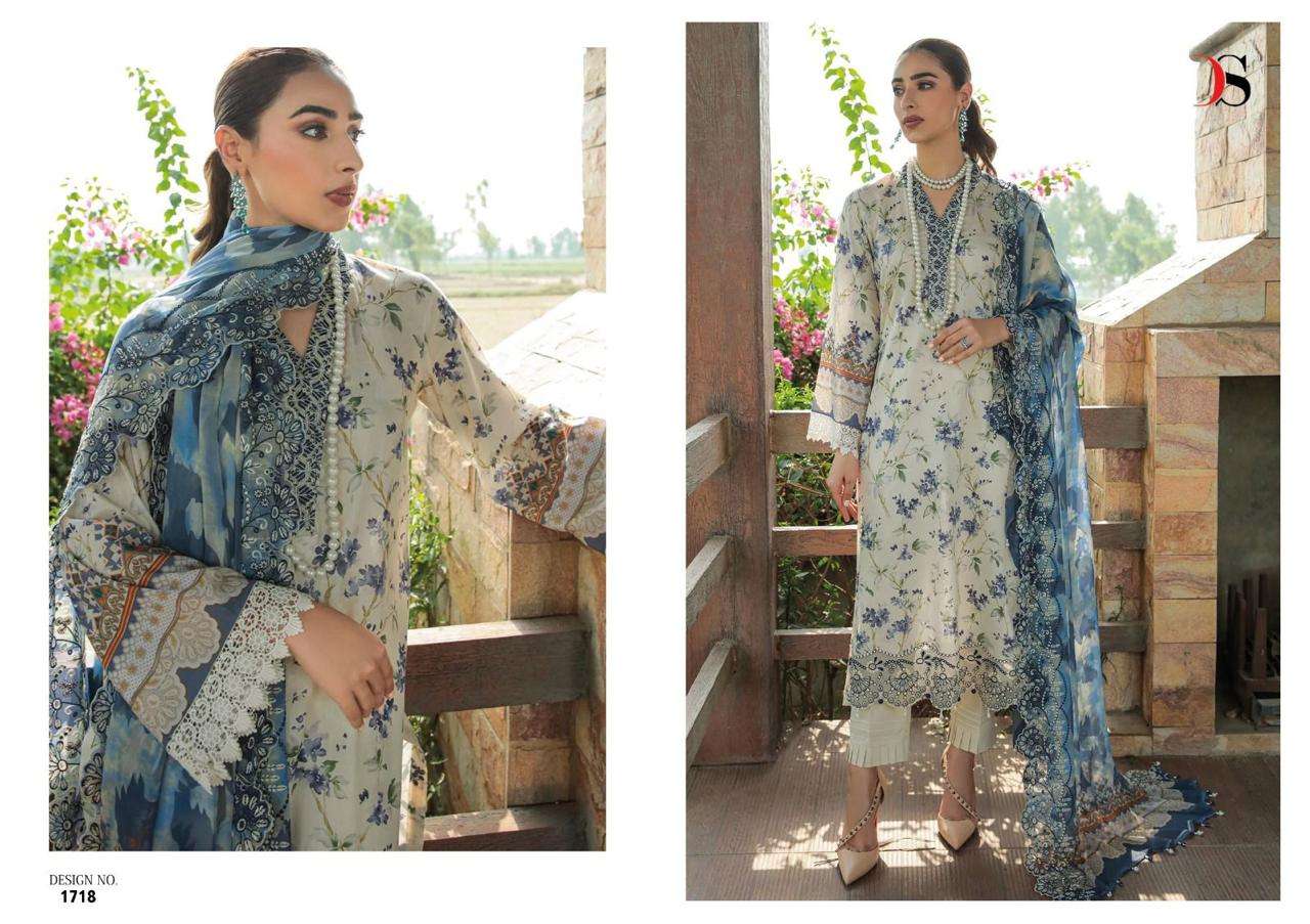 DEEPSY SUITS CHUNARI PASHMINA EMBROIDERED COLLECTION