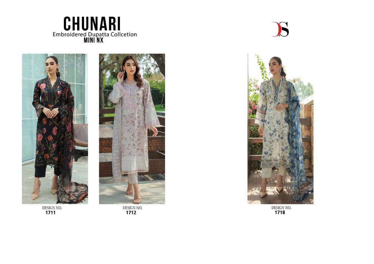 DEEPSY SUITS CHUNARI PASHMINA EMBROIDERED COLLECTION