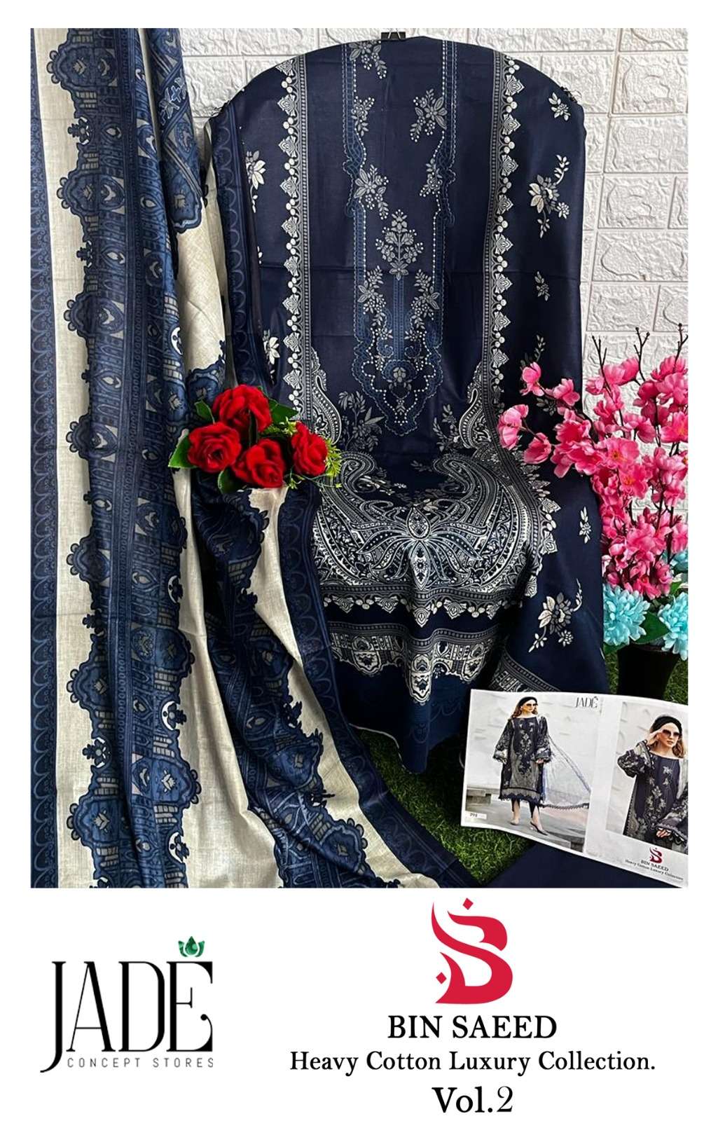 JADE BIN SAEED HEAVY COTTON LUXURY COLLECTION VOL 2