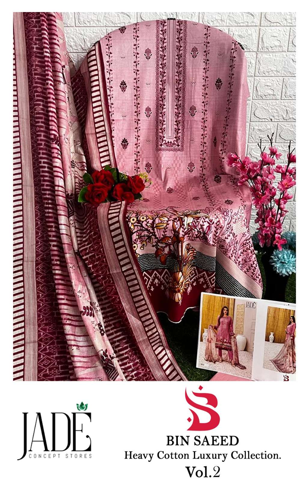 JADE BIN SAEED HEAVY COTTON LUXURY COLLECTION VOL 2